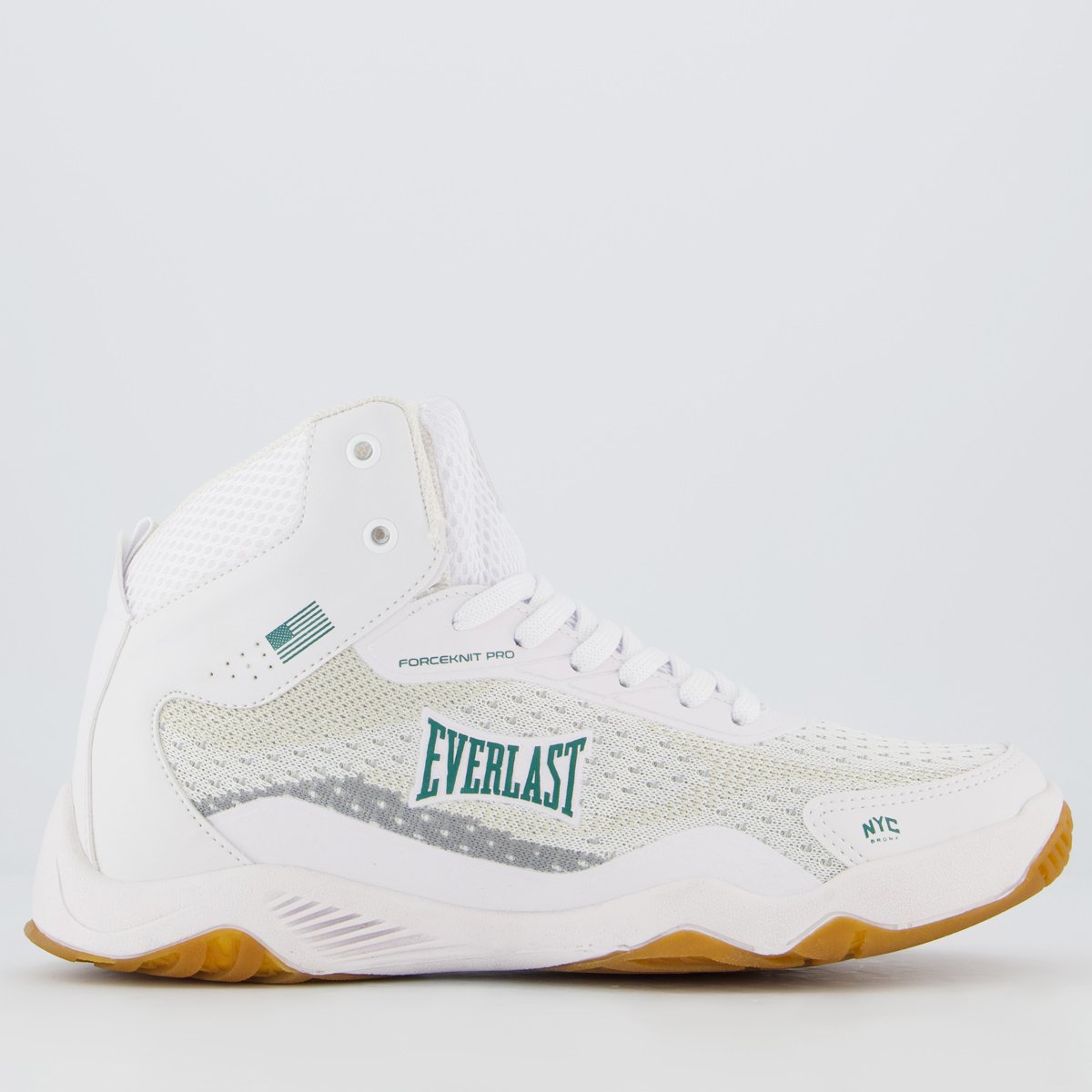 Tênis Everlast Forceknit Pro Branco e Verde