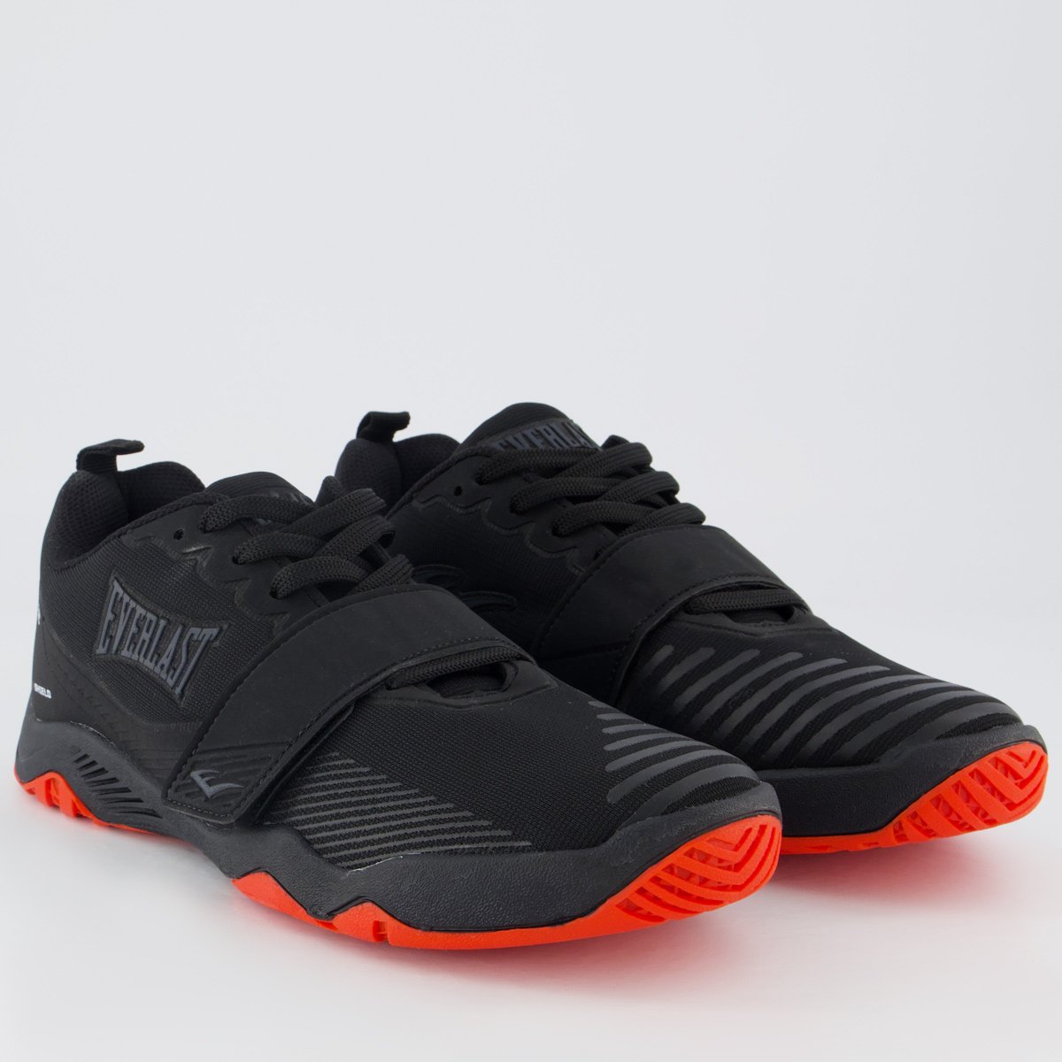 Tênis Everlast Elite Preto e Vermelho Preto 2