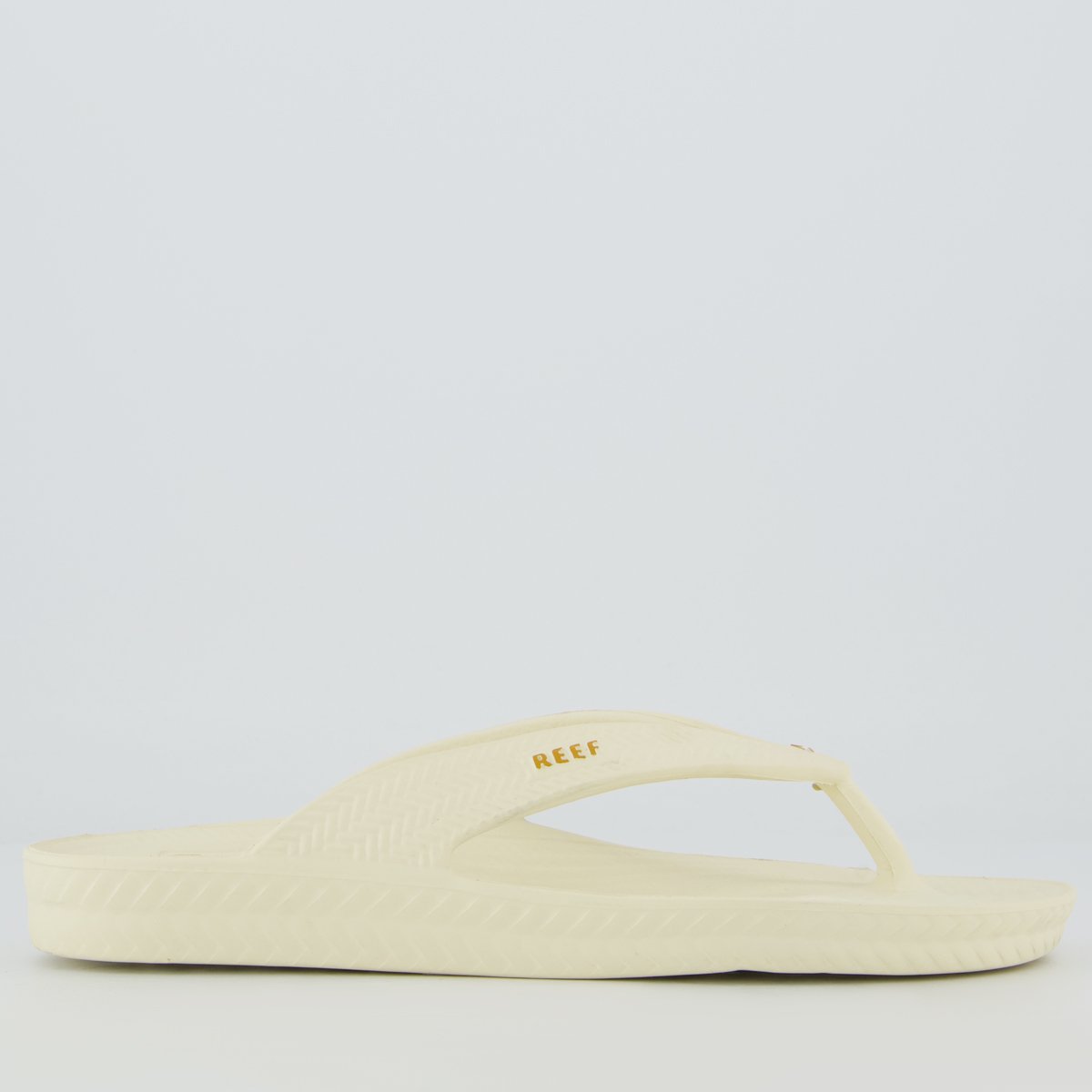 Chinelo Reef Water Coute Off-White Feminino Bege 2