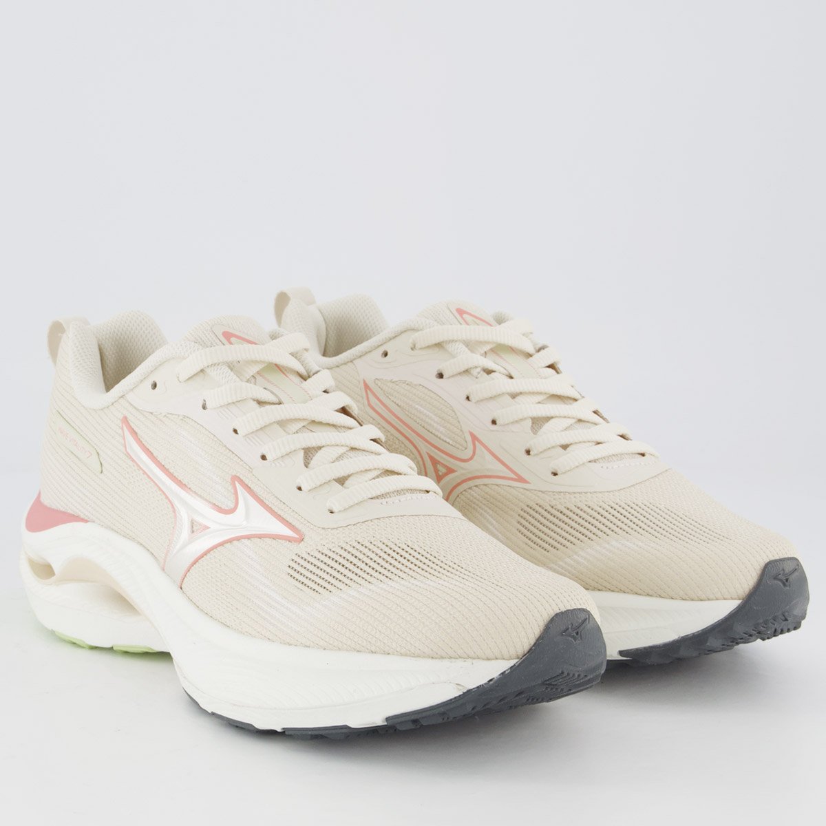 Tênis Mizuno Wave Vitality 7 Feminino Rosa Bege 2