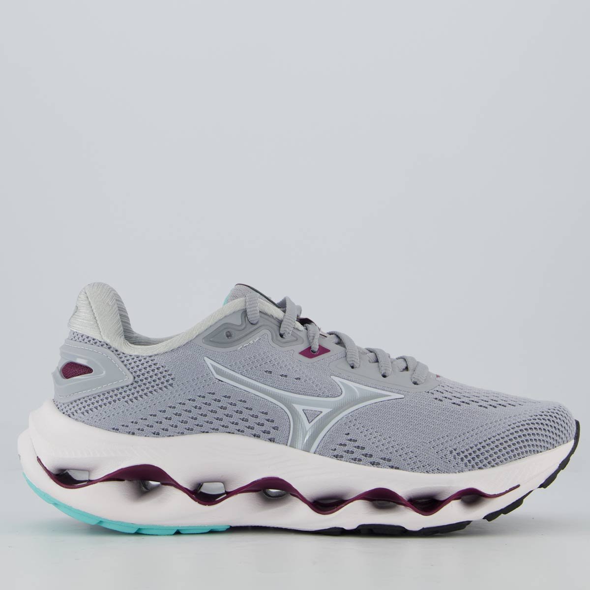 Tênis Mizuno Wave Legend 5 Feminino Cinza