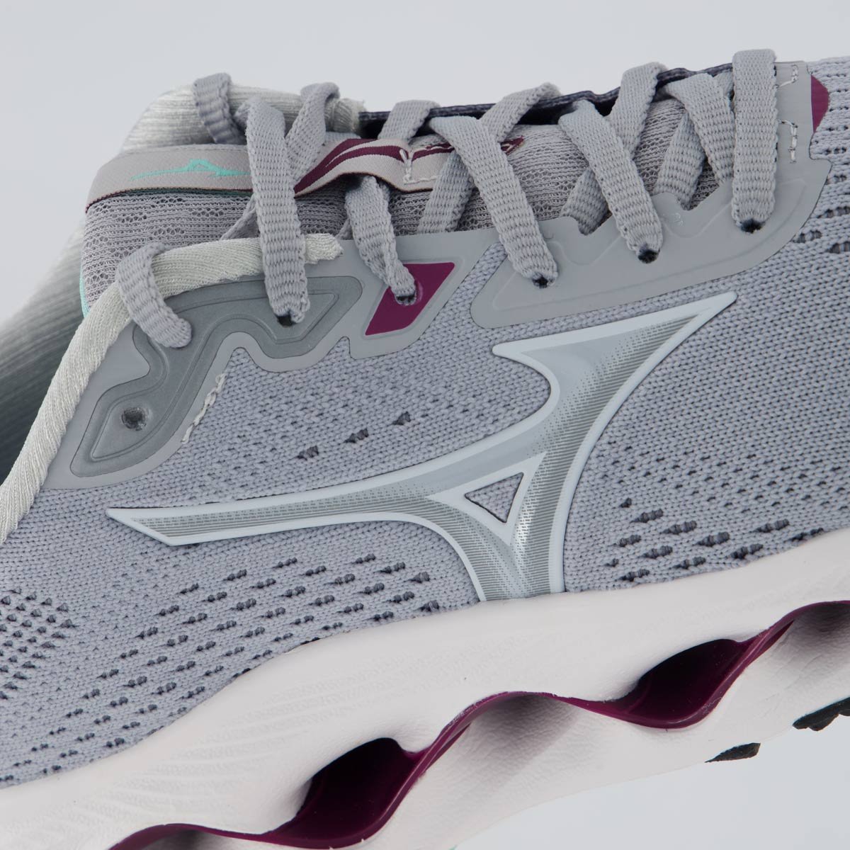 Tênis Mizuno Wave Legend 5 Feminino Cinza Cinza 7