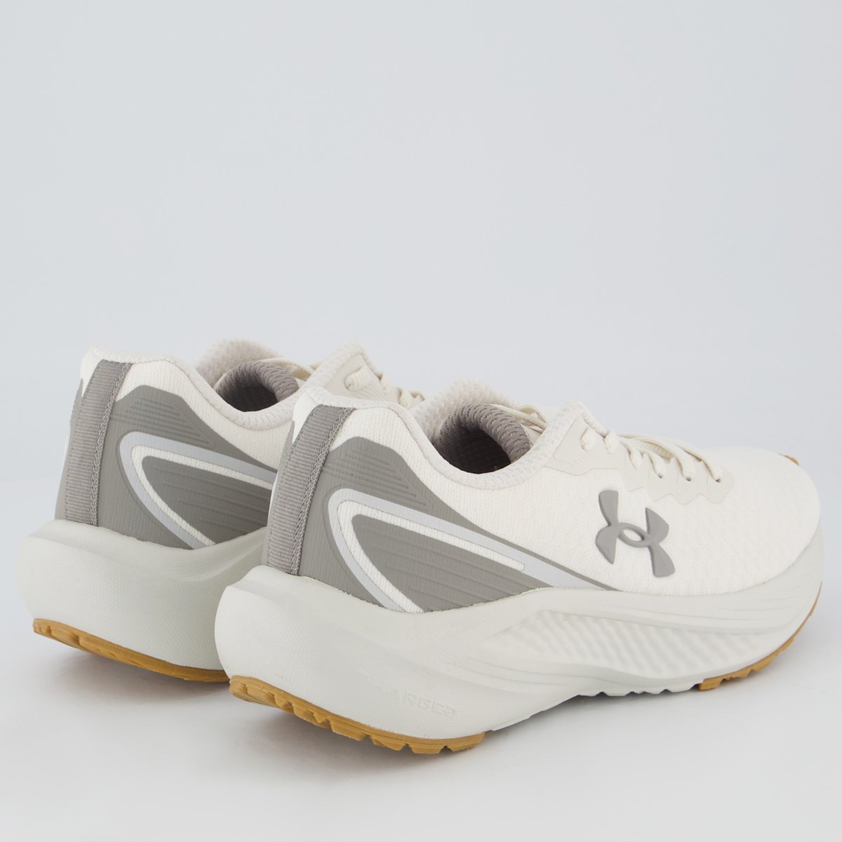 Tênis Under Armour Charged Wing 2 Feminino Branco e Cinza Branco 3