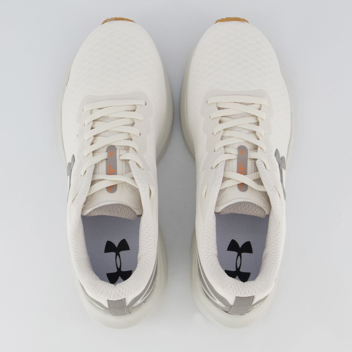 Tênis Under Armour Charged Wing 2 Feminino Branco e Cinza Branco 4