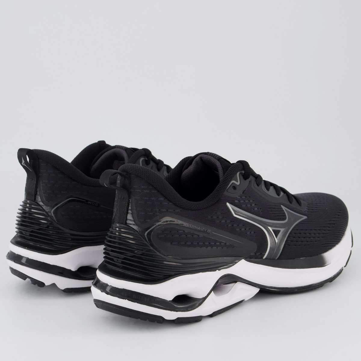 Tênis Mizuno Wave Dynasty 8 Preto Preto 3