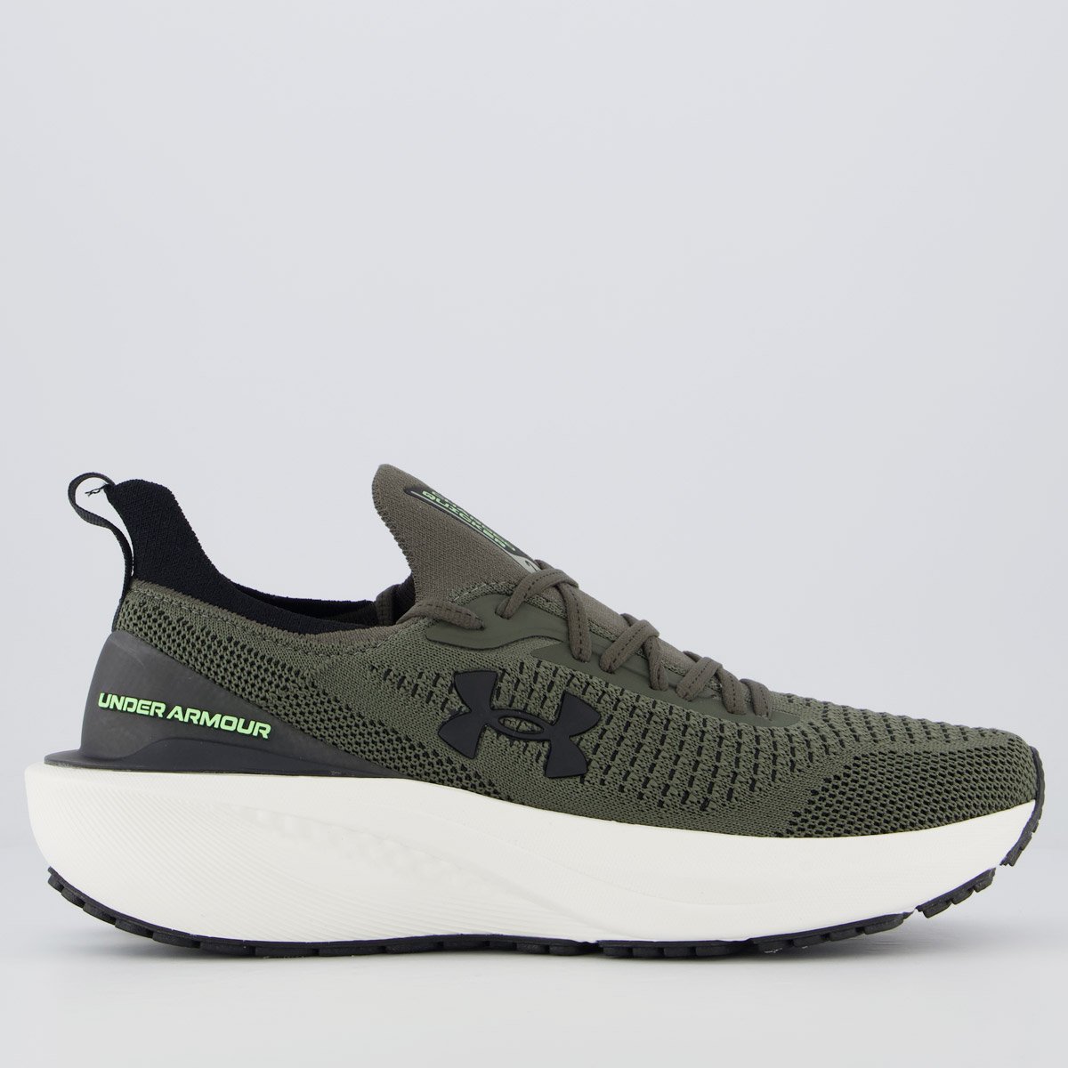 Tênis Under Armour Charged Quicker 2 Verde Musgo