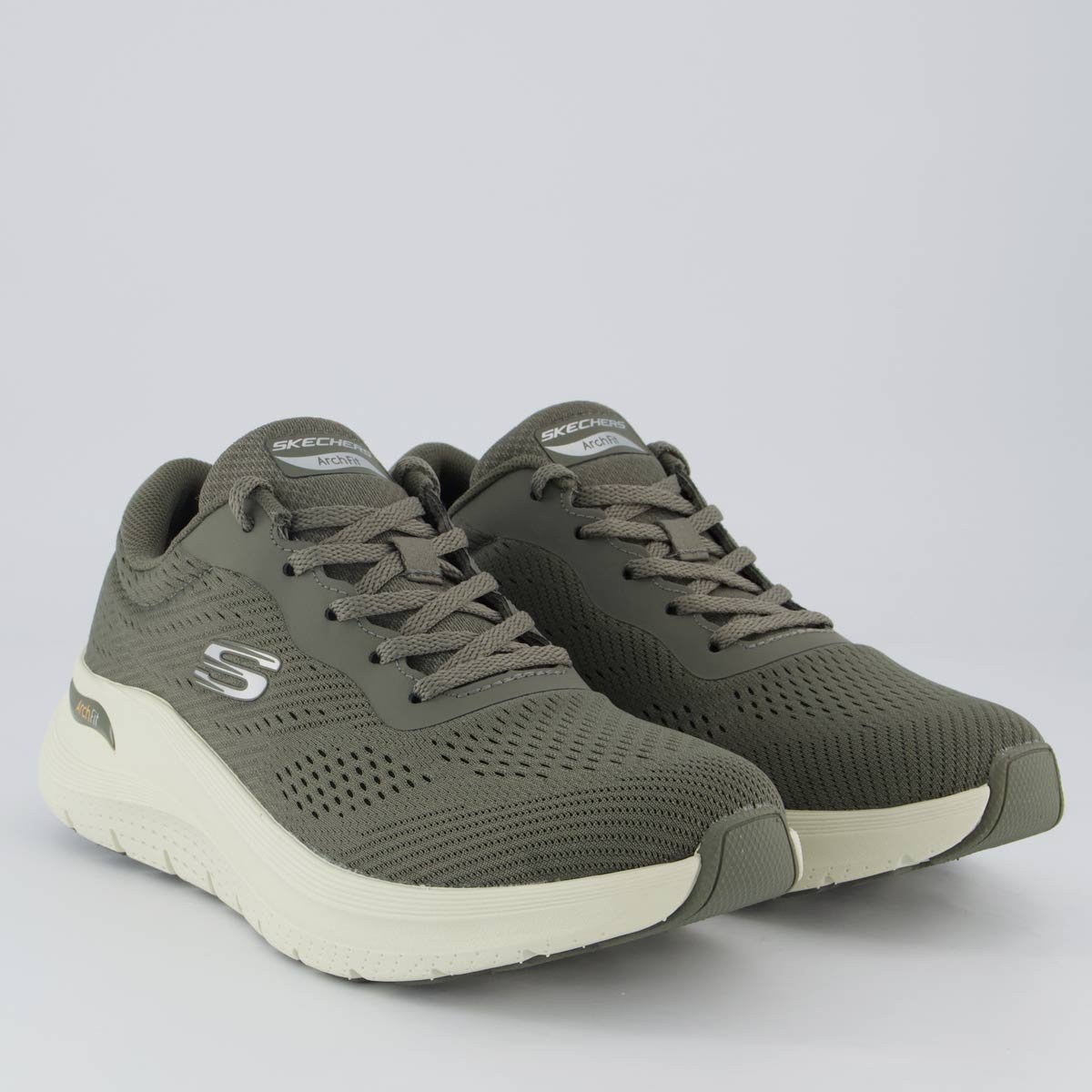 Tênis Skechers Arch Fit 2.0 Feminino Verde Oliva Verde 2