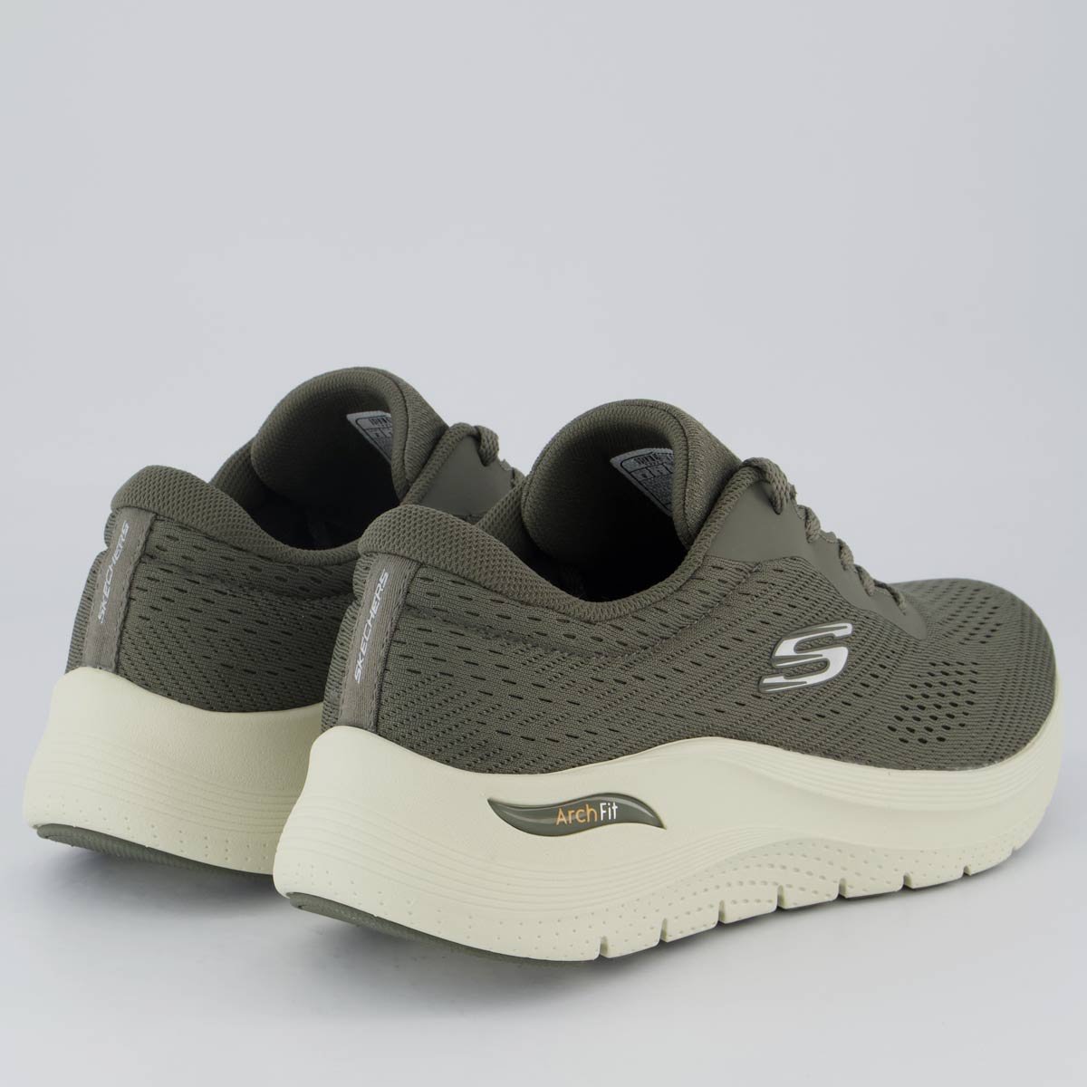 Tênis Skechers Arch Fit 2.0 Feminino Verde Oliva Verde 3