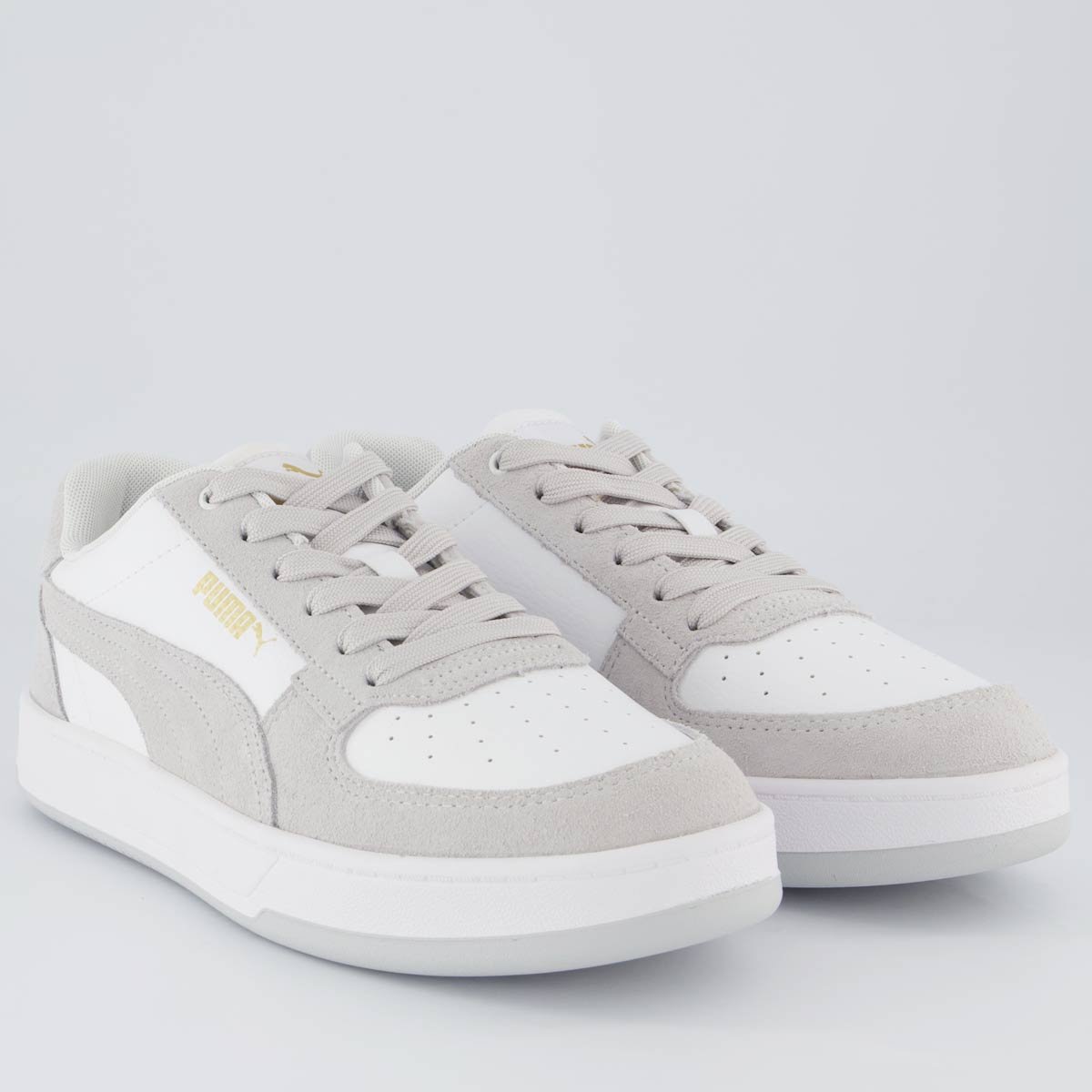 Tênis Puma Caven 2.0 Mono Bdp Branco e Cinza Branco/Cinza 2