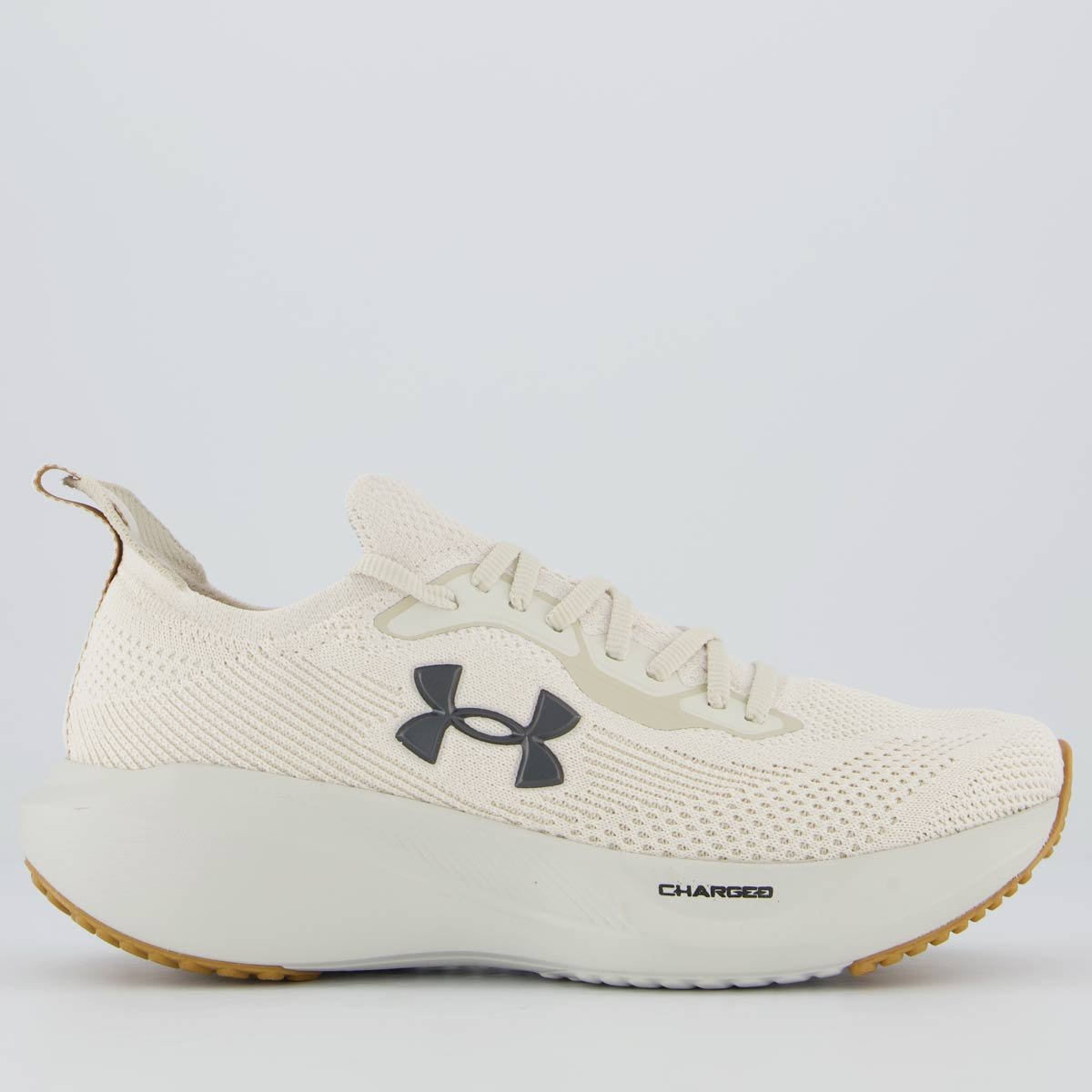 Tênis Under Armour Charged Slight 3 SE Feminino Branco e Cinza
