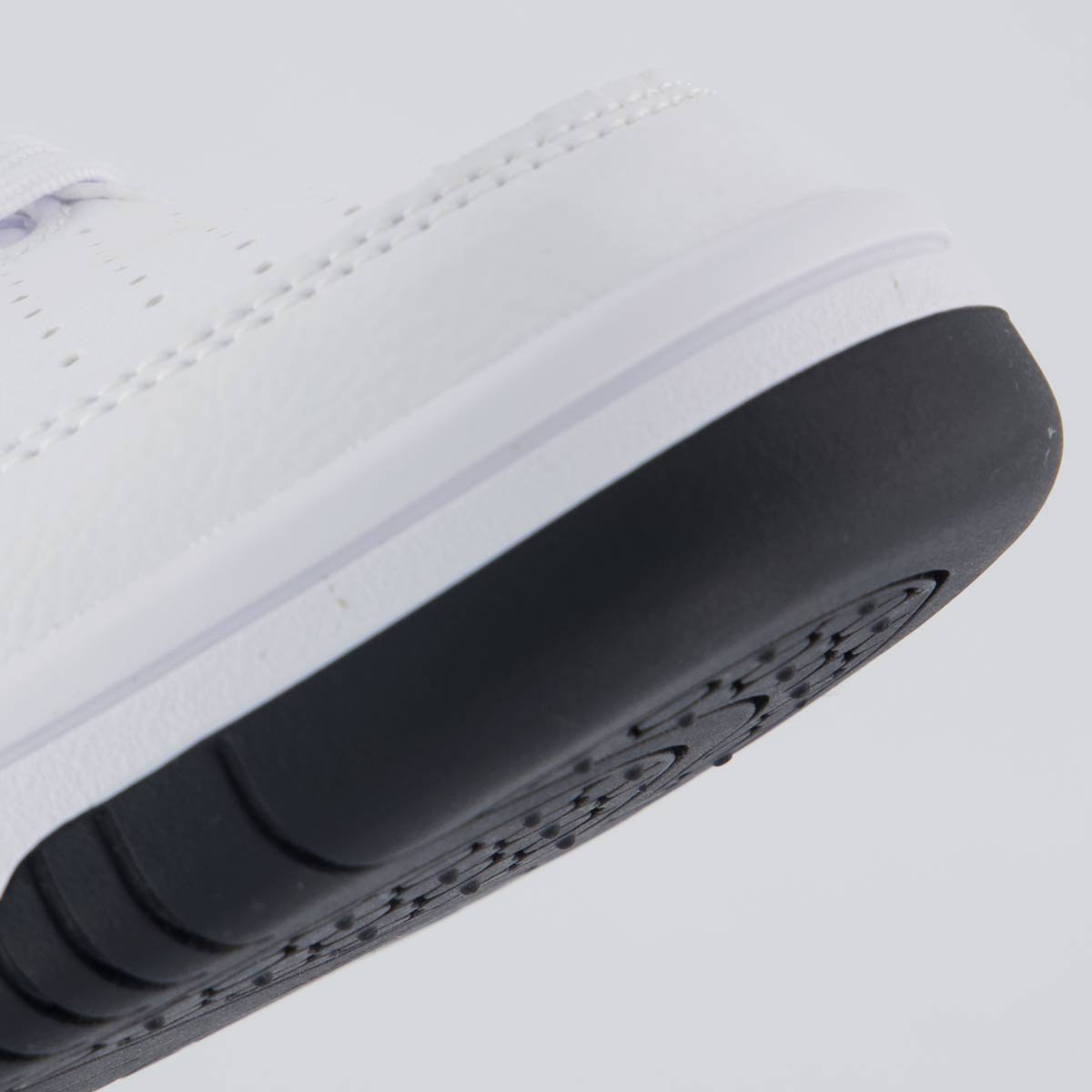 Tênis Puma Rebound V6 LO Jr. Juvenil Branco e Preto Branco 8