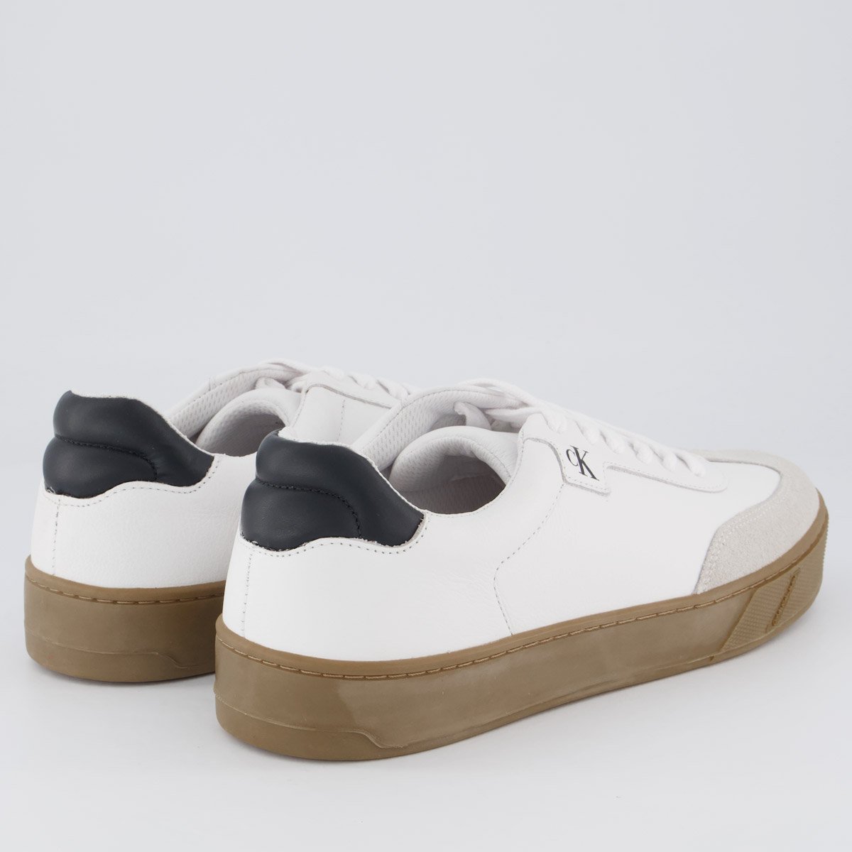 Tênis Calvin Klein Jeans Branco e Bege Branco 3