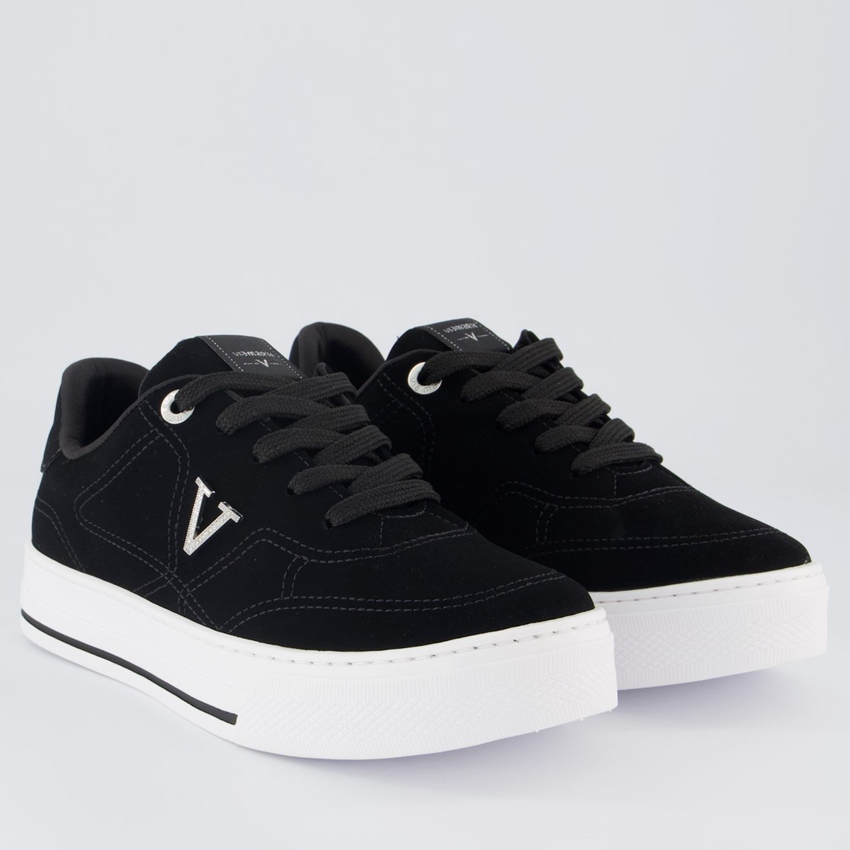 Tênis Via Marte V027 Feminino Preto Preto 2