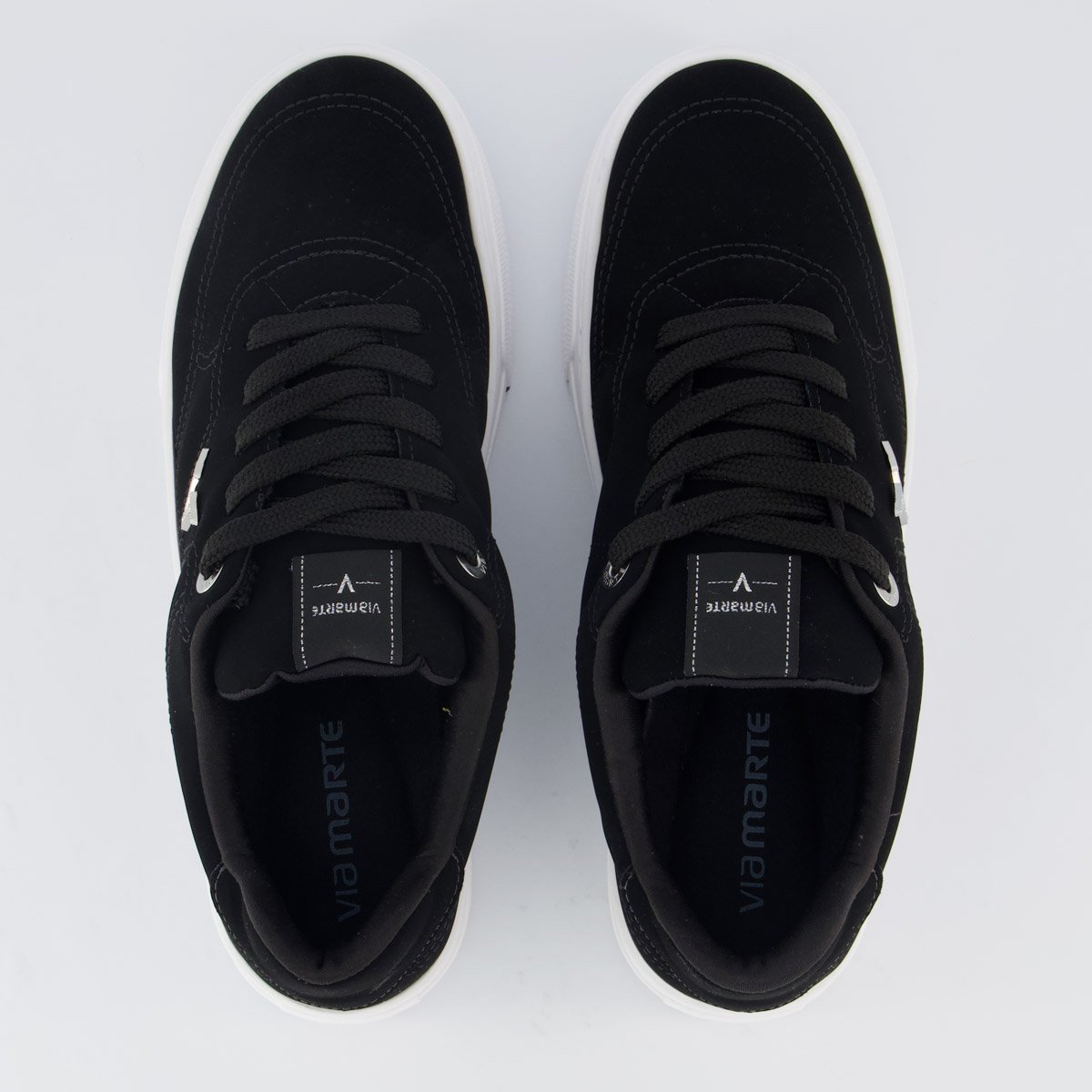 Tênis Via Marte V027 Feminino Preto Preto 4