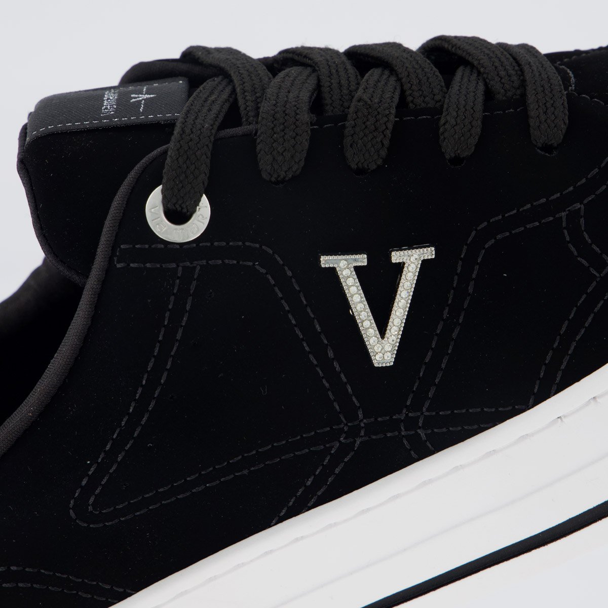 Tênis Via Marte V027 Feminino Preto Preto 7