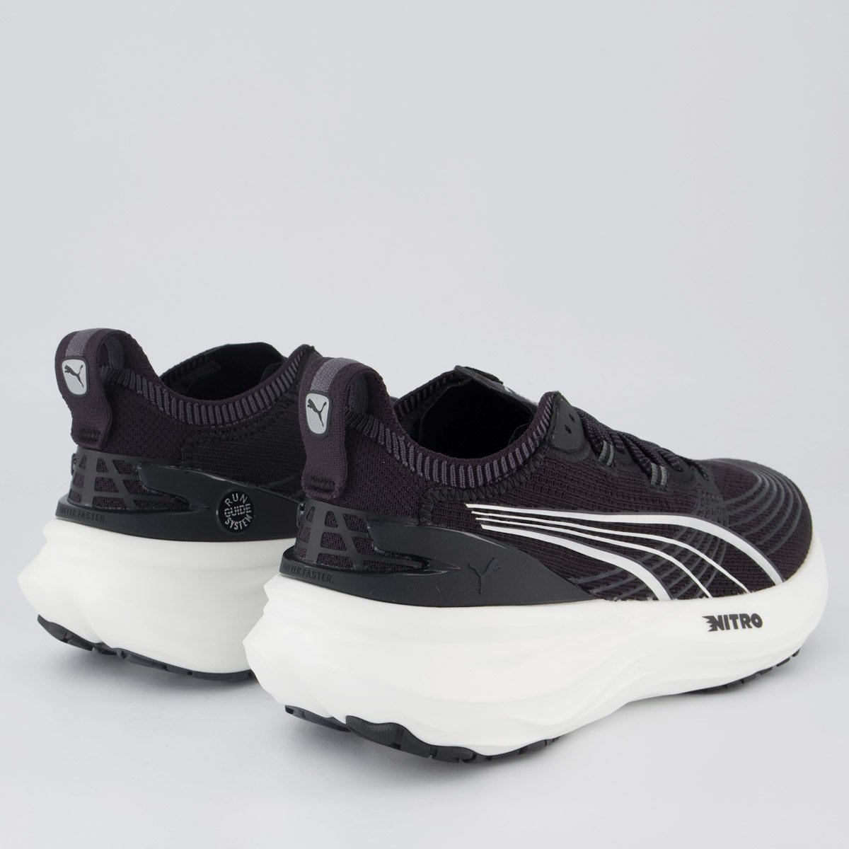 Tênis Puma Forever Run Nitro 2 WN Preto Preto 3
