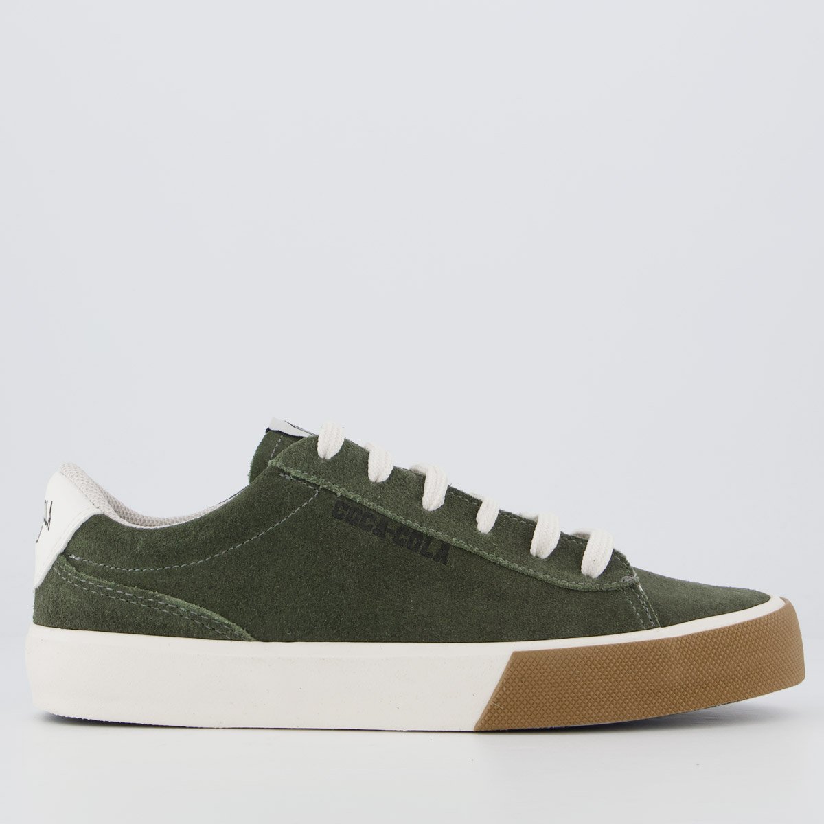 Tênis Coca Cola Dust Suede Feminino Verde