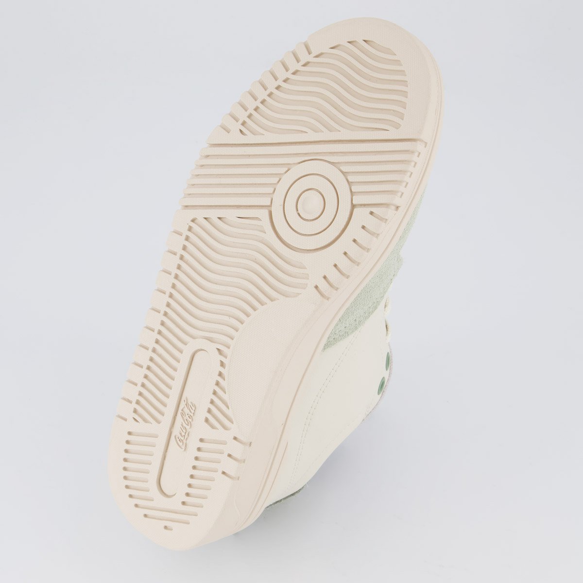 Tênis Coca Cola Hope Twist Feminino Off White e Verde Bege 5
