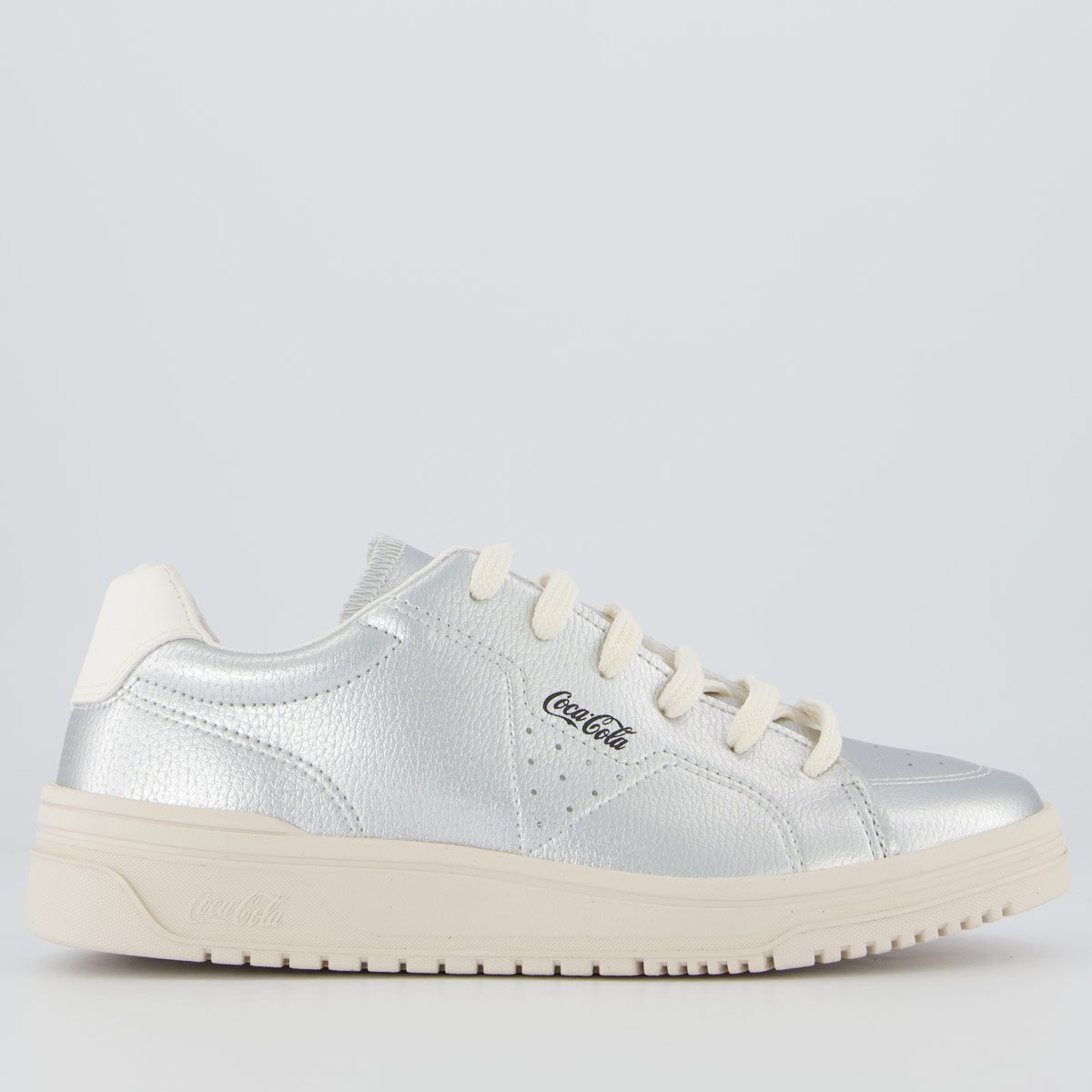 Tênis Coca Cola Bliss Town Feminino Prata