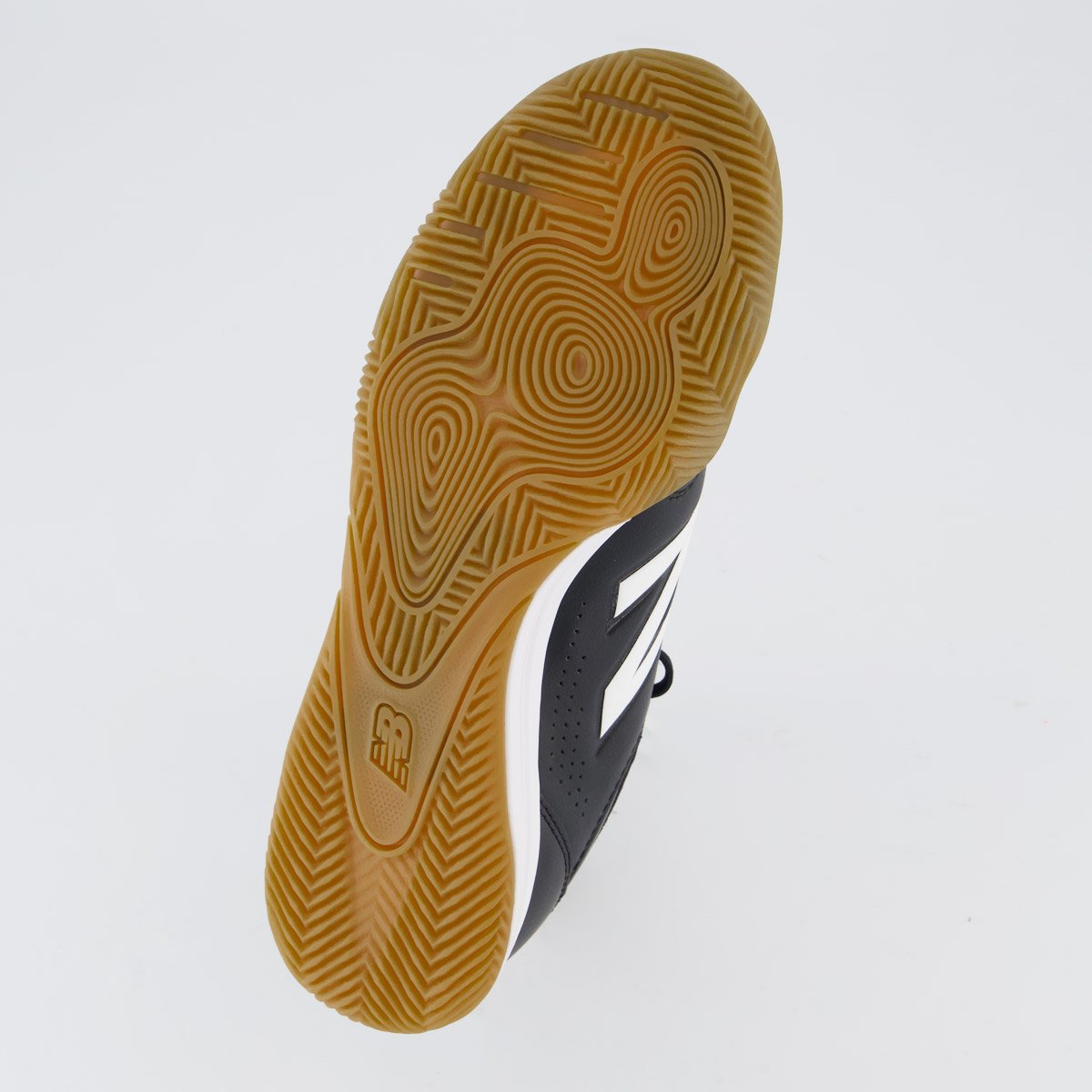 Chuteira New Balance 442 V3 Team Futsal Preta e Branca Preto 5