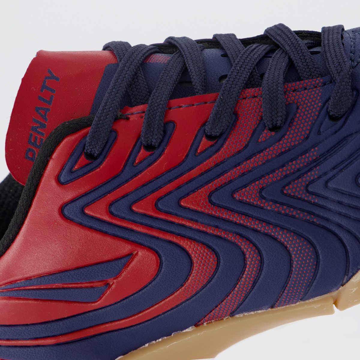 Chuteira Penalty Bravo Y 4.0 Futsal Juvenil Marinho e Vermelha Azul/Vermelho 7