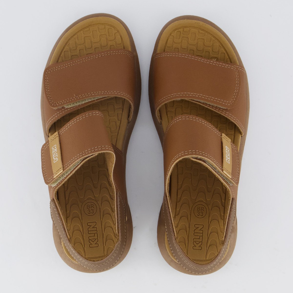 Sandália Klin Urban Infantil Marrom Claro