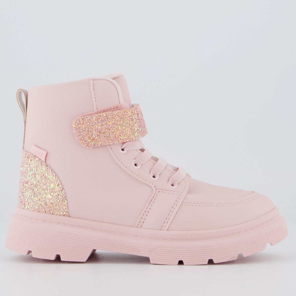 Coturno Klin London Infantil Rosa Claro