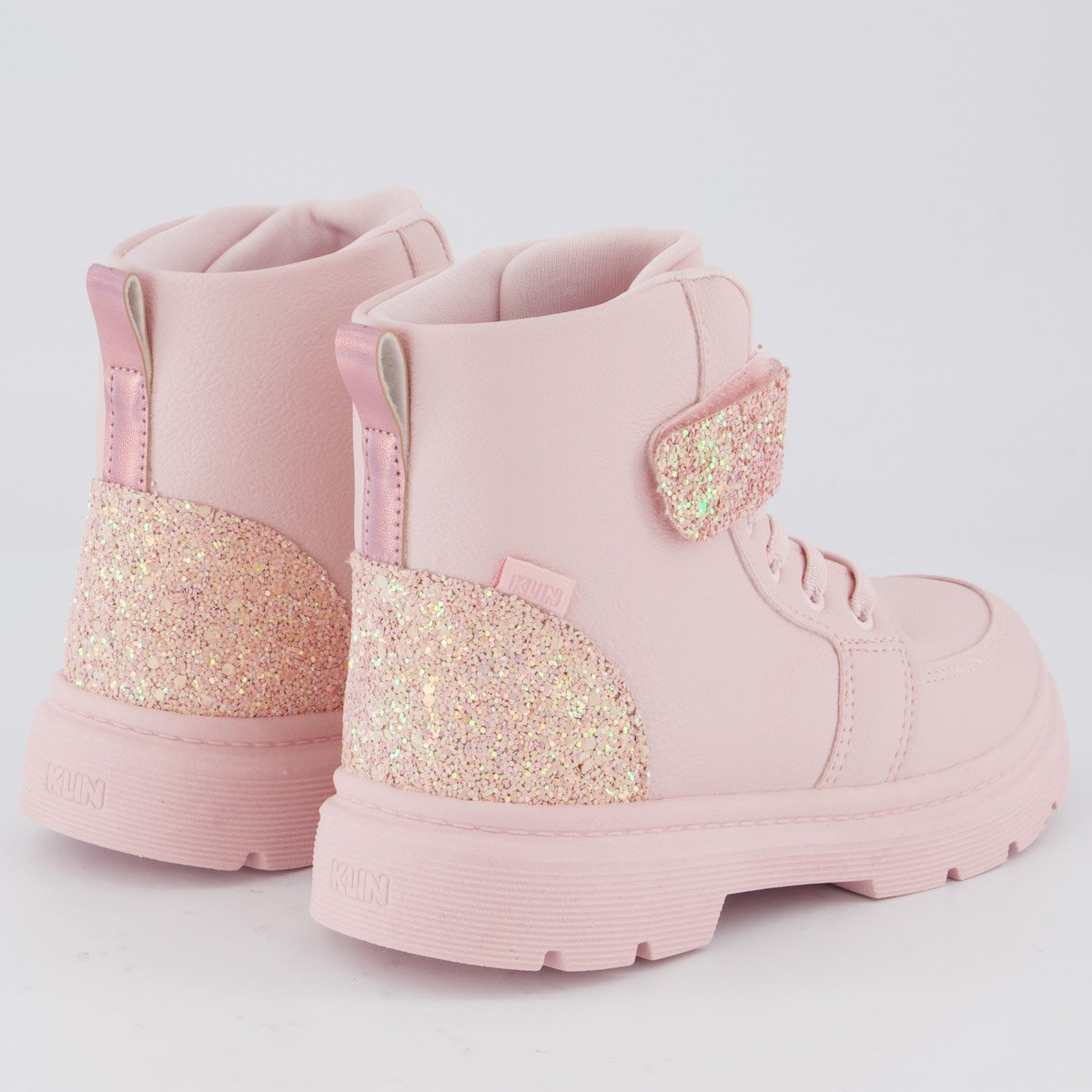Coturno Klin London Infantil Rosa Claro Rosa 3