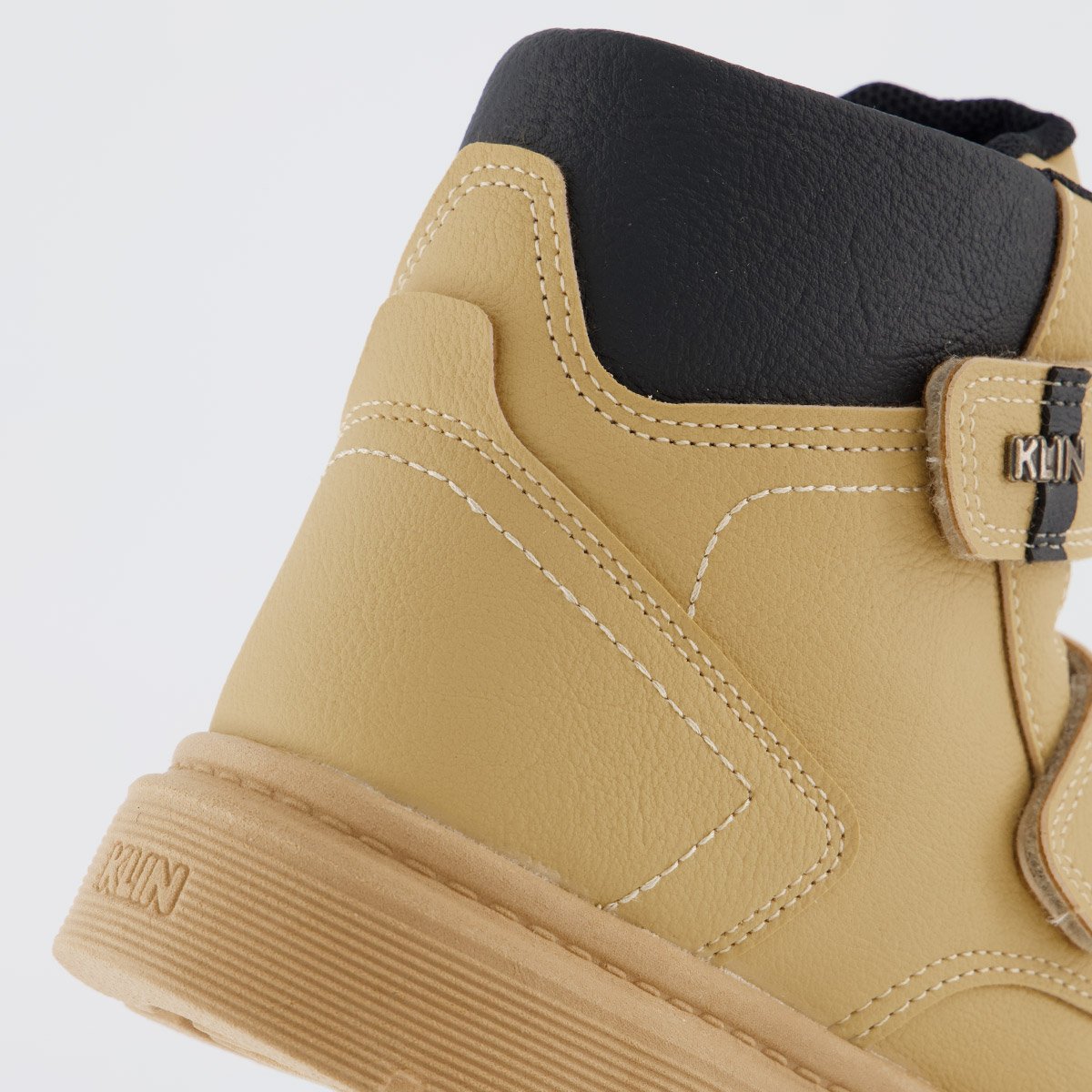 Coturno Klin London Infantil Ocre Bege 6