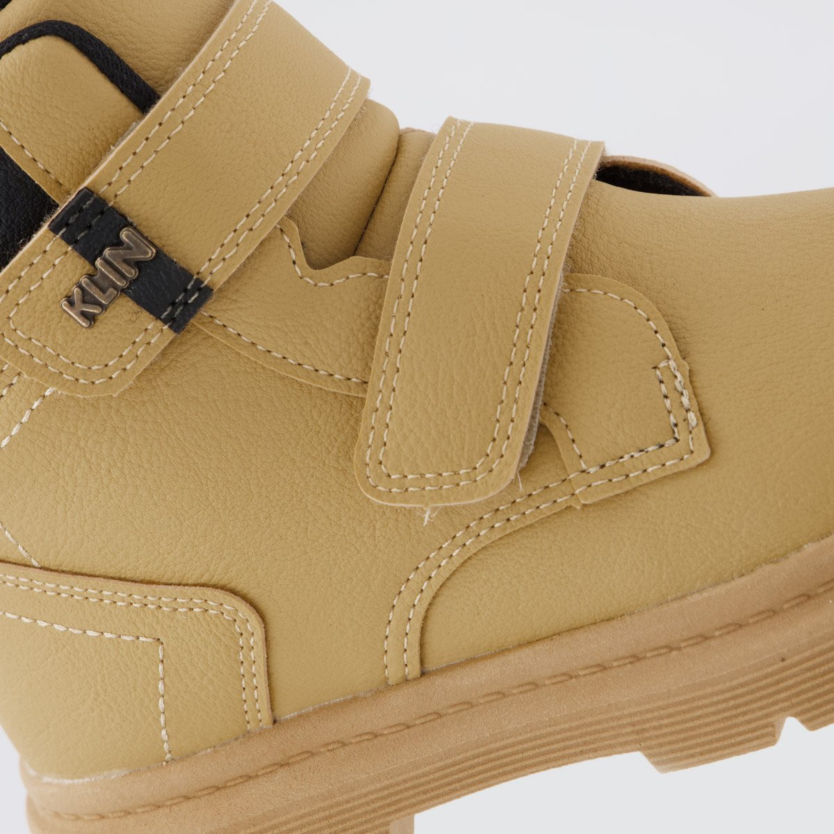 Coturno Klin London Infantil Ocre Bege 7