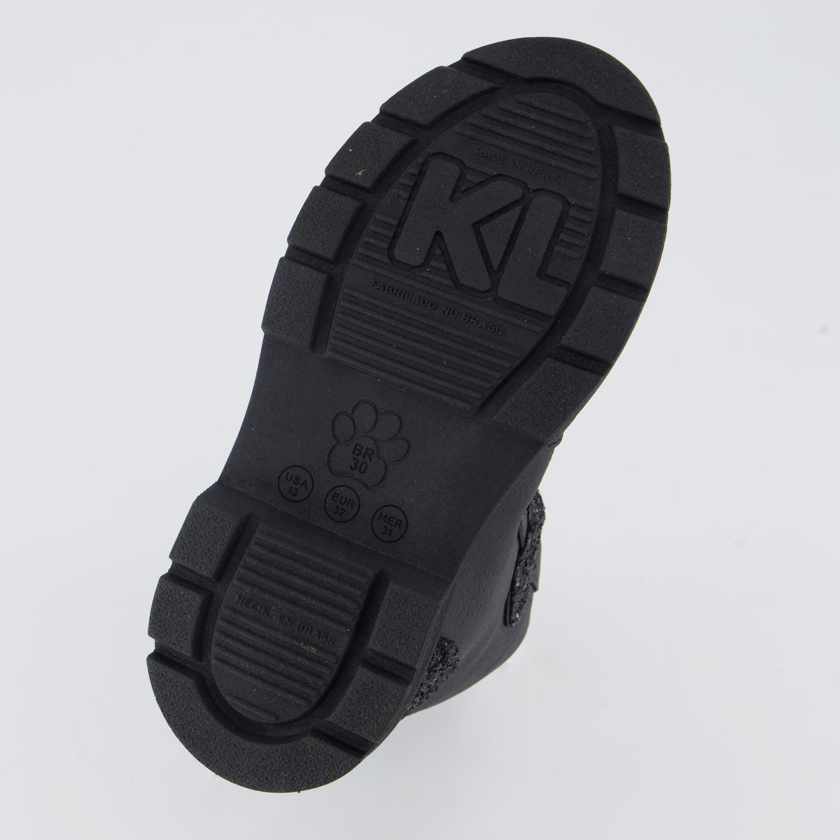 Coturno Klin London Infantil Preto Preto 5