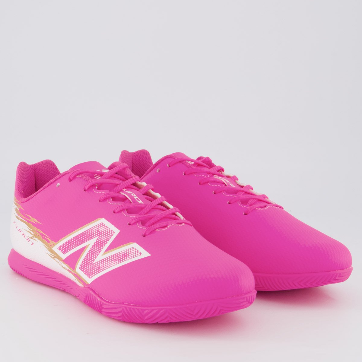 Chuteira New Balance Furon Futsal Rosa Rosa 2