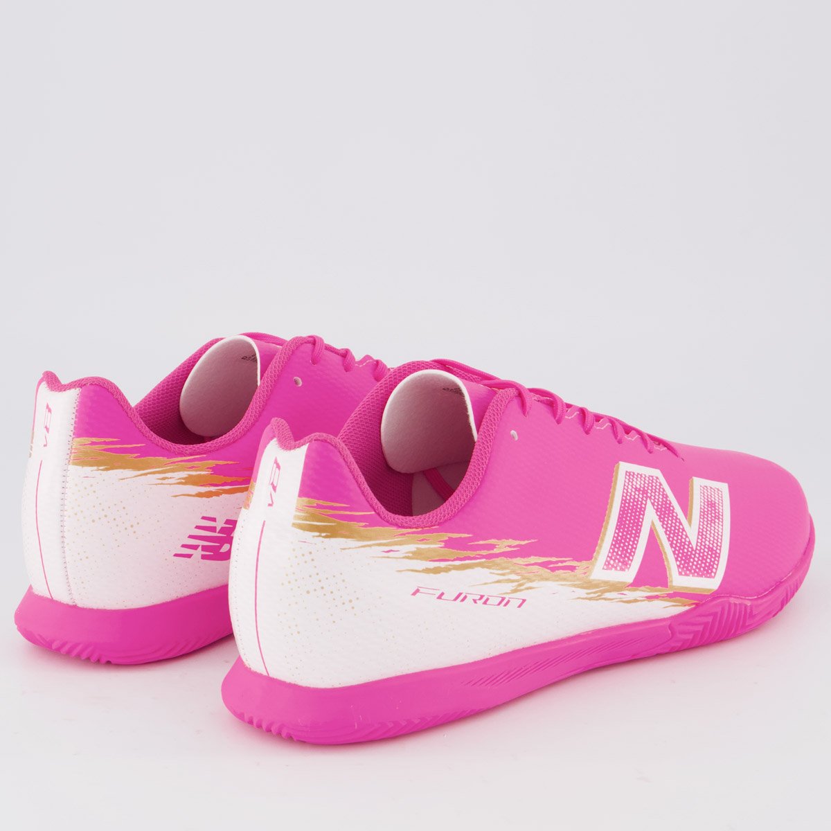 Chuteira New Balance Furon Futsal Rosa Rosa 3