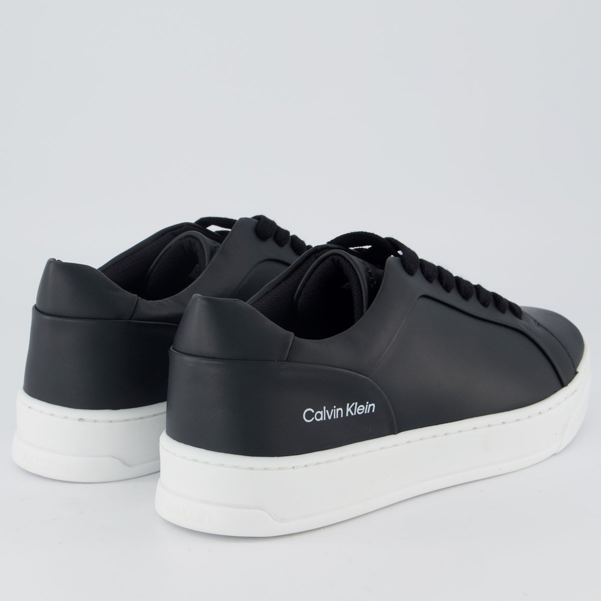Tênis Calvin Klein Basic Preto e Branco Preto 3