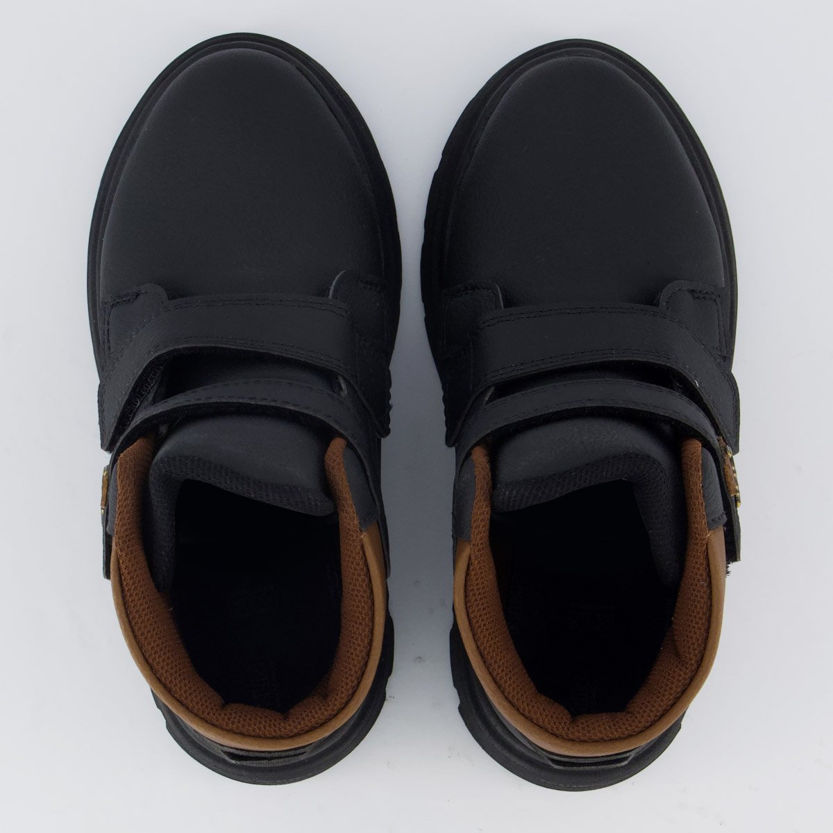 Coturno Klin London Infantil Preto e Marrom Preto 4