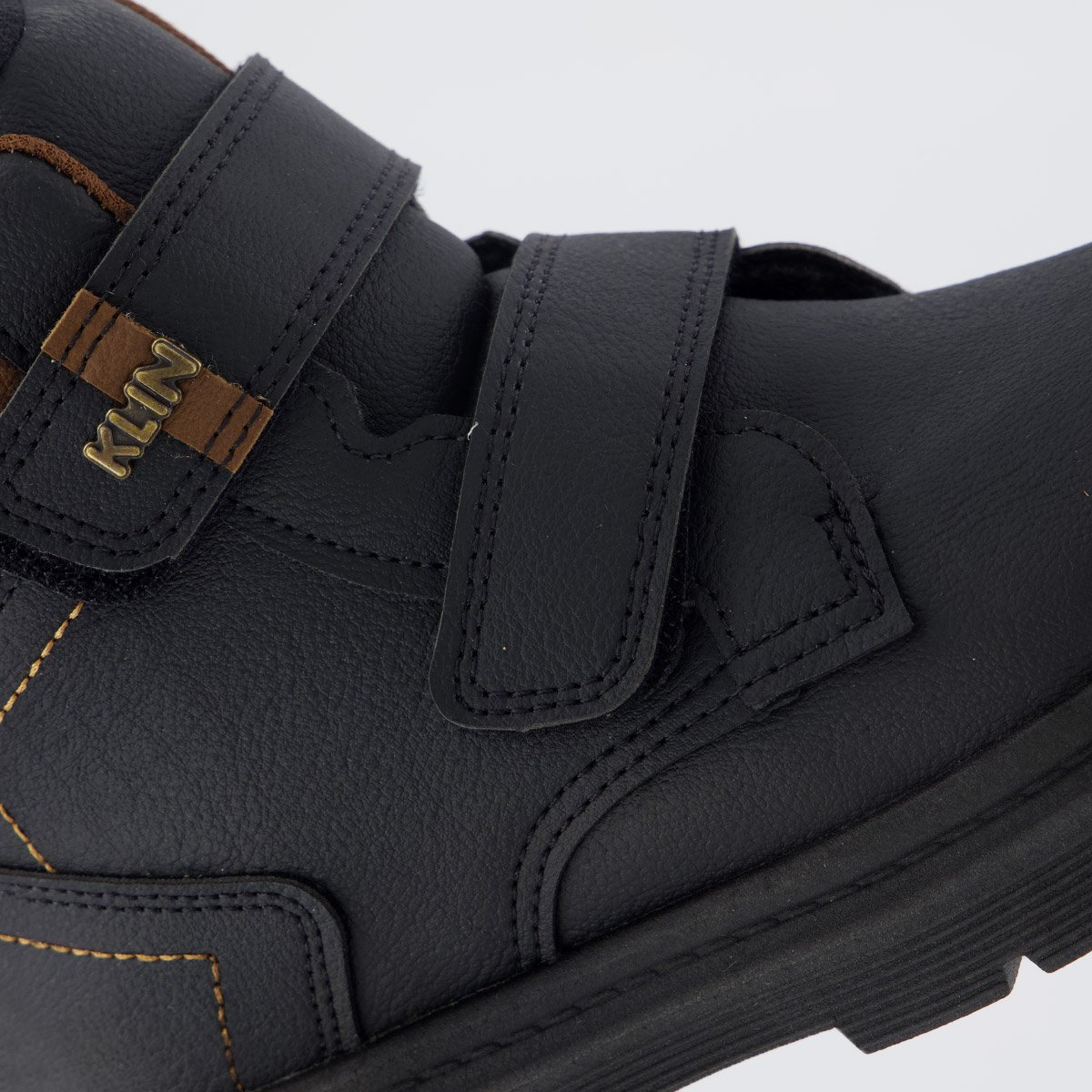Coturno Klin London Infantil Preto e Marrom Preto 7