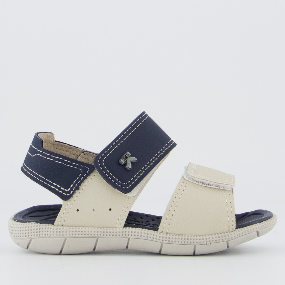 Sandália Klin Tic Tac I Casual Infantil Azul Marinho e Off White Azul Marinho 2