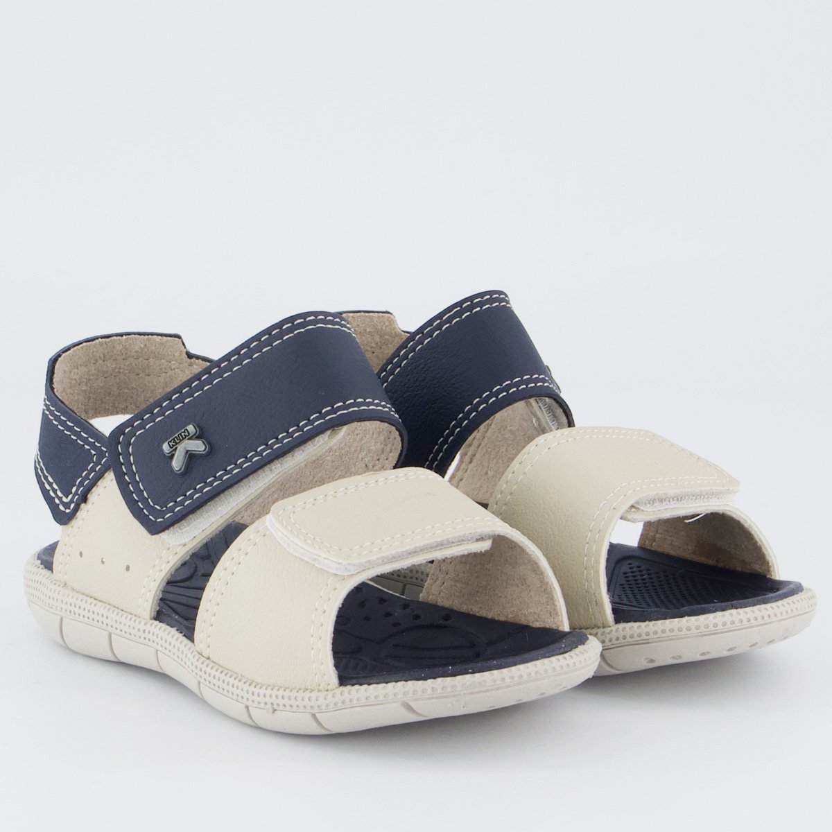 Sandália Klin Tic Tac I Casual Infantil Azul Marinho e Off White Azul Marinho 3
