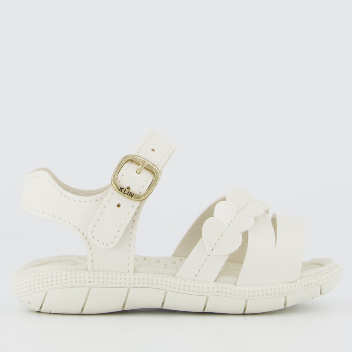 Sandália Klin Tic Tac Casual I Infantil Off White Branco 2