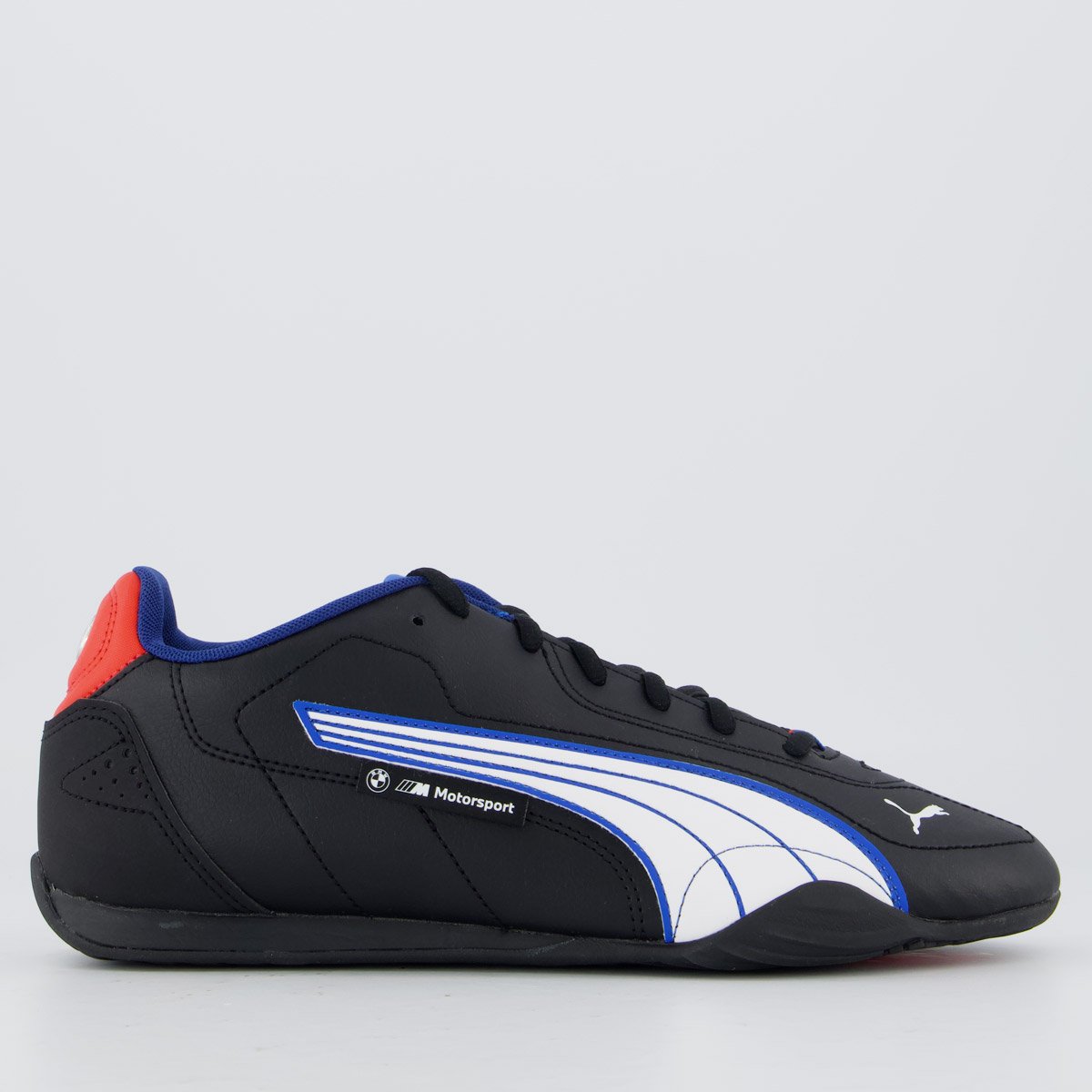 Tênis Puma BMW MMS Catch Preto e Branco