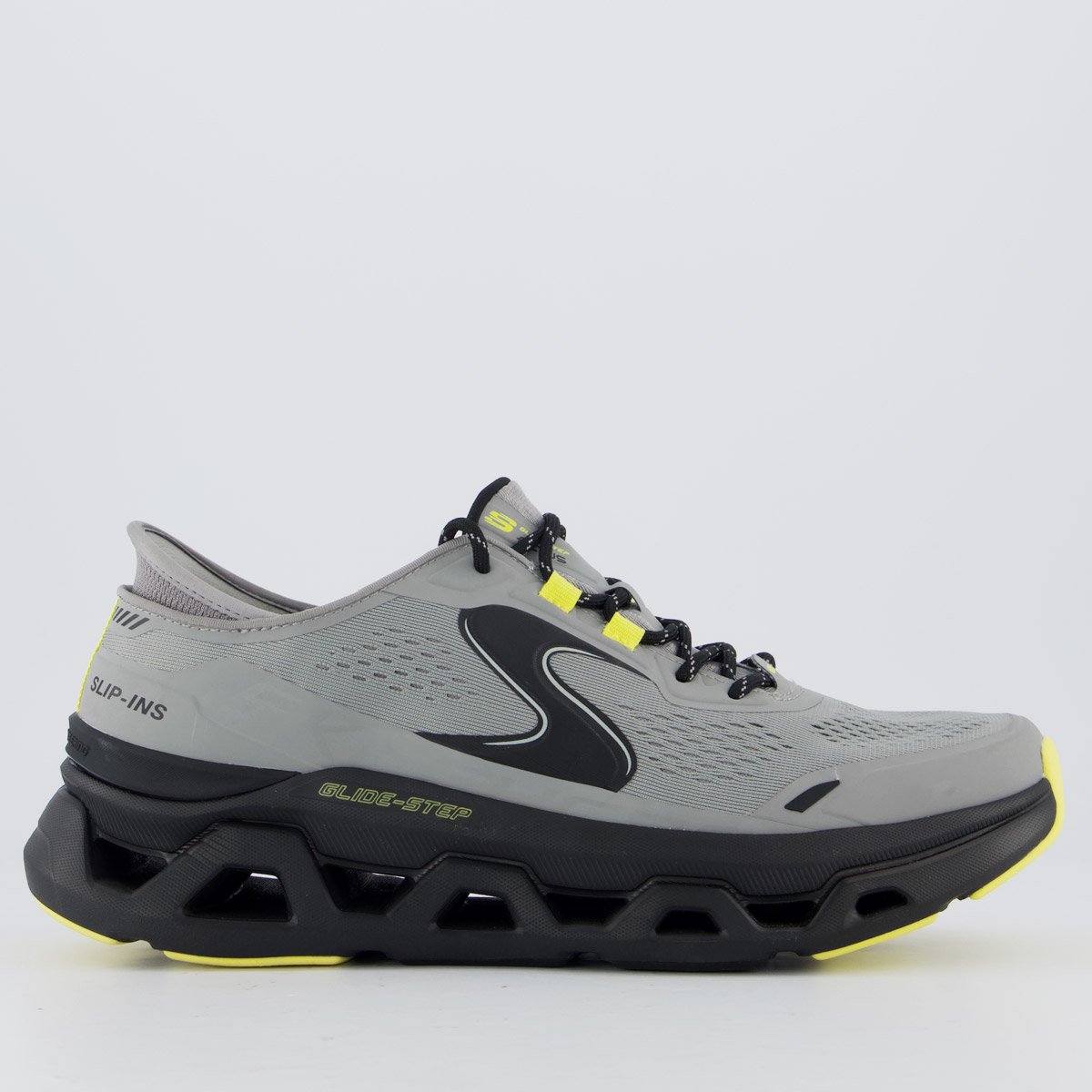 Tênis Skechers Glide-Step Altus Cinza e Preto