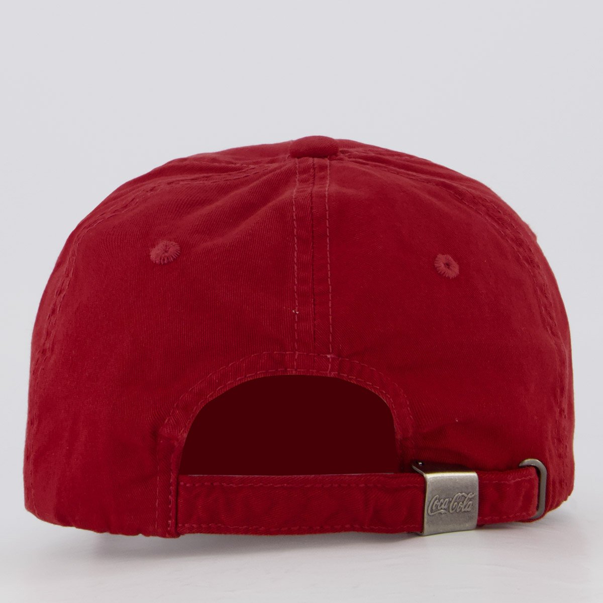 Boné Coca Cola Logo Metal Classic Vermelho Vermelho 3
