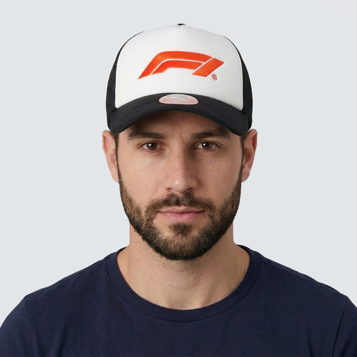 Boné Puma F1 Trucker Branco Branco 5