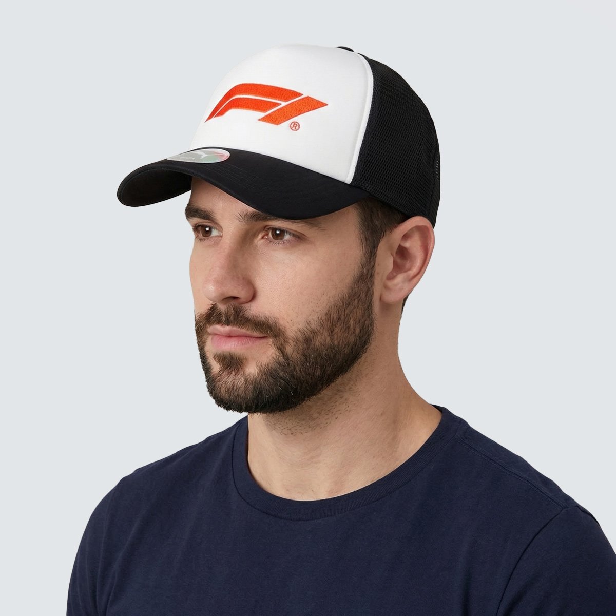 Boné Puma F1 Trucker Branco Branco 6