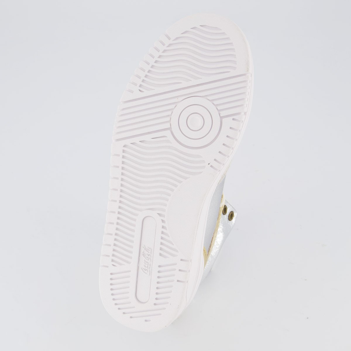 Tênis Coca Cola Daydream High Feminino Prata e Dourado Prata 5