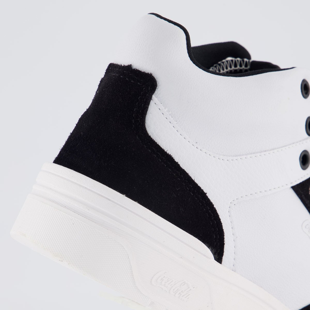 Tênis Coca Cola Daydream High Feminino Branco e Preto Branco/Preto 6