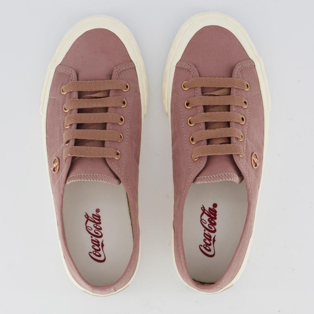 Tênis Coca Cola Pant Twill Feminino Rosa Rosa 4