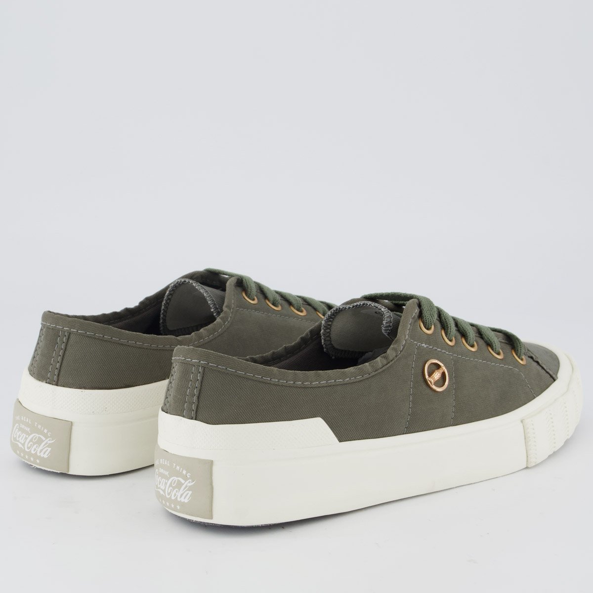 Tênis Coca Cola Pant Twill Feminino Verde Verde 3