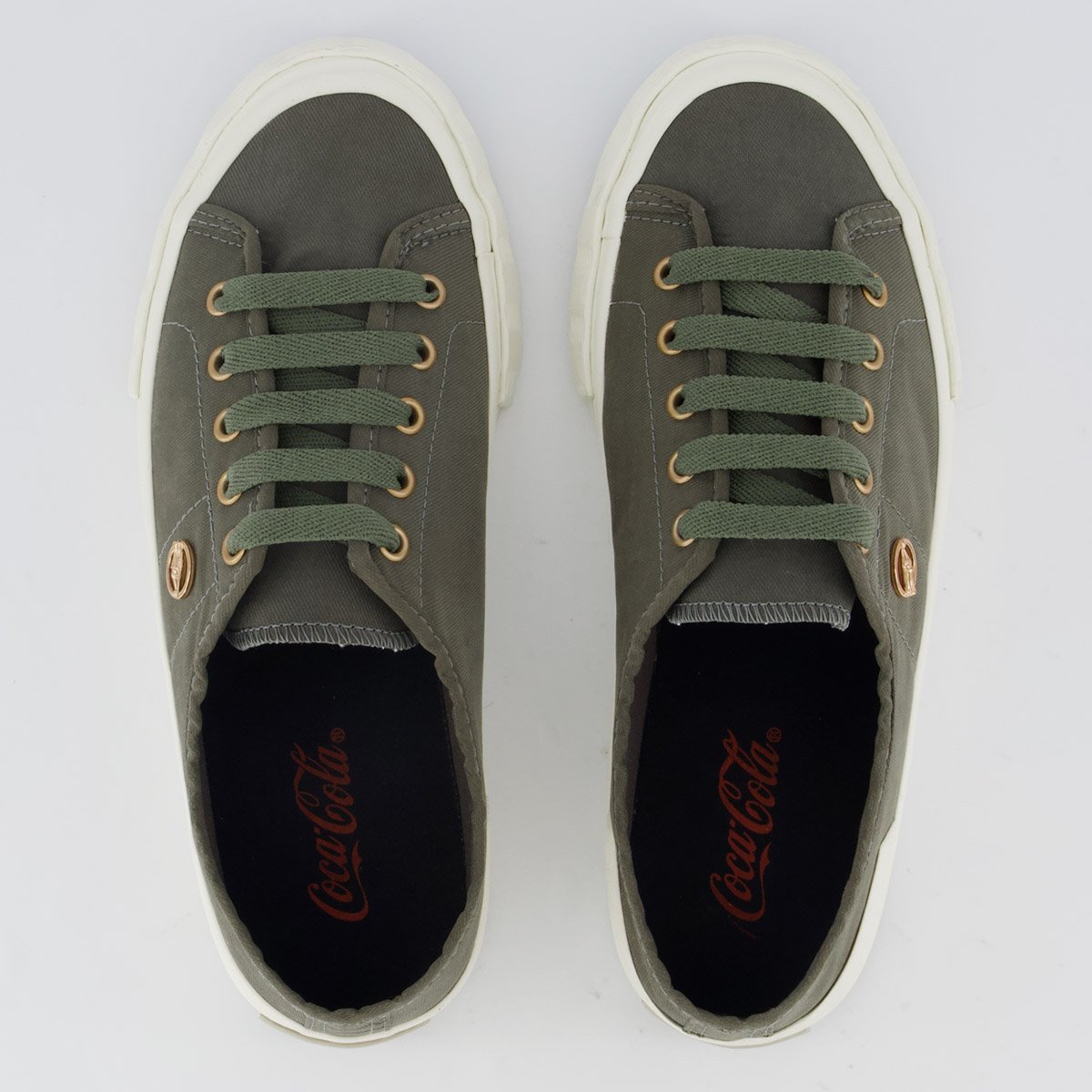 Tênis Coca Cola Pant Twill Feminino Verde Verde 4