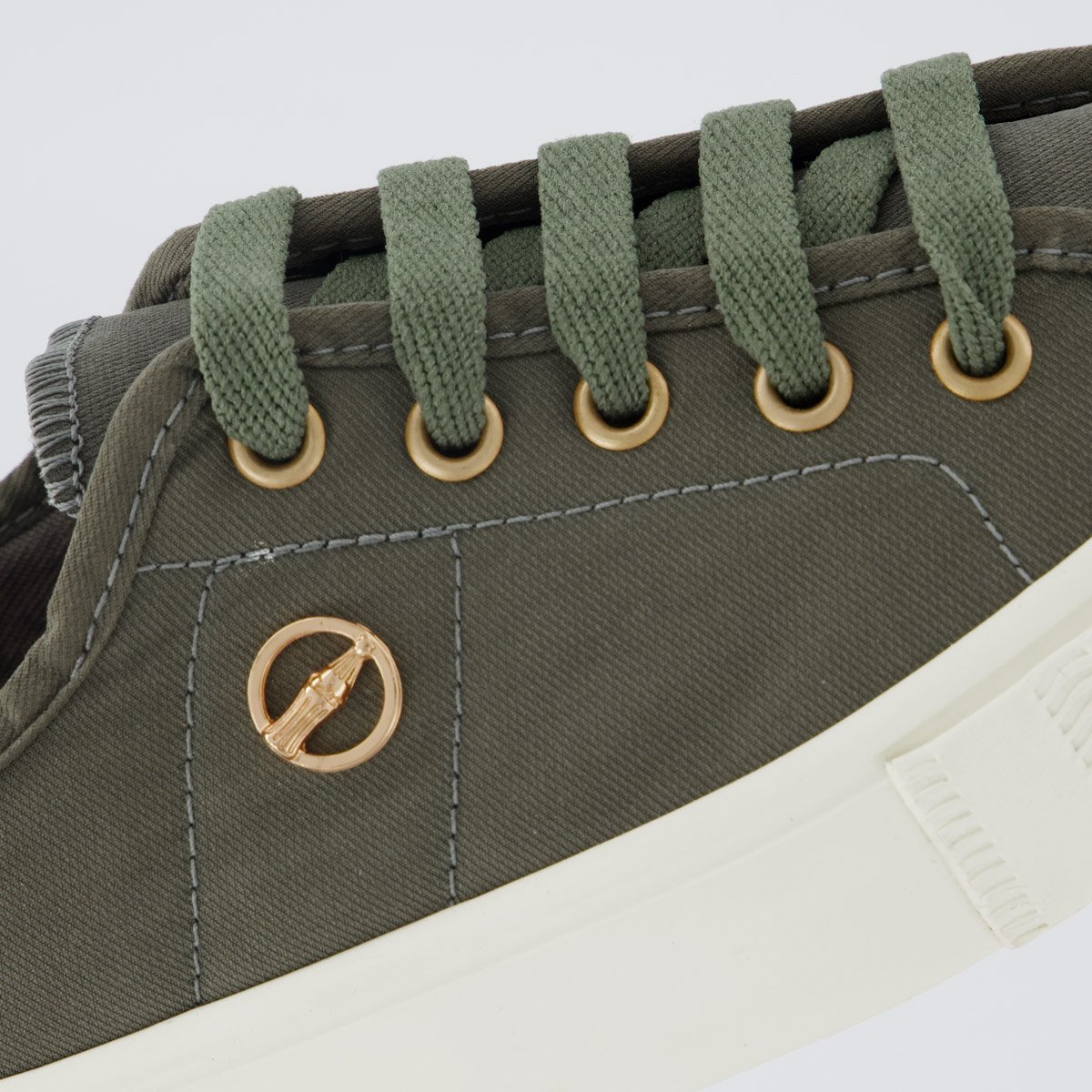 Tênis Coca Cola Pant Twill Feminino Verde Verde 7